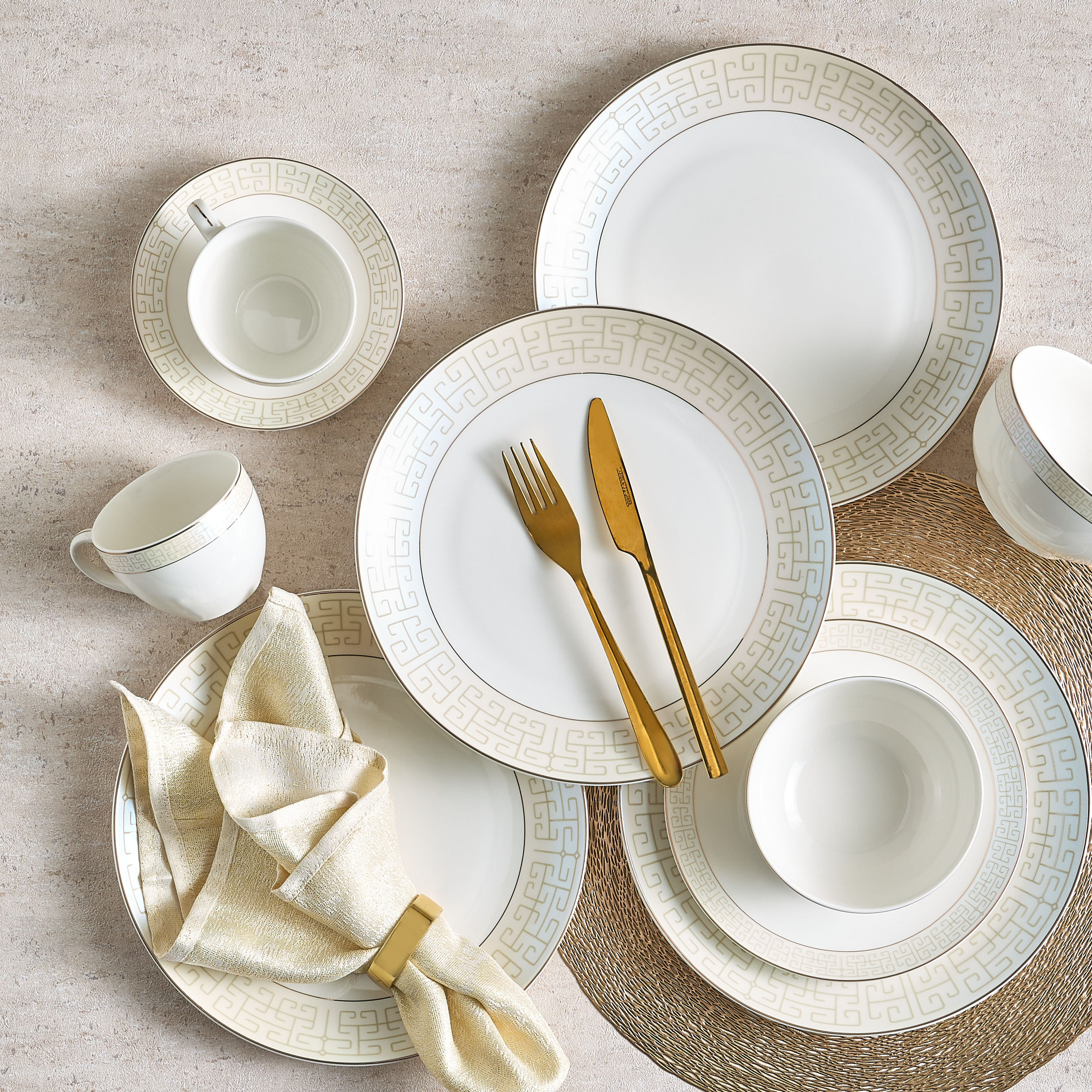 Noemi 20-Piece New Bone China Dinner Set - Serves 4-household-dining-dinnerware-dinnersets-image-1