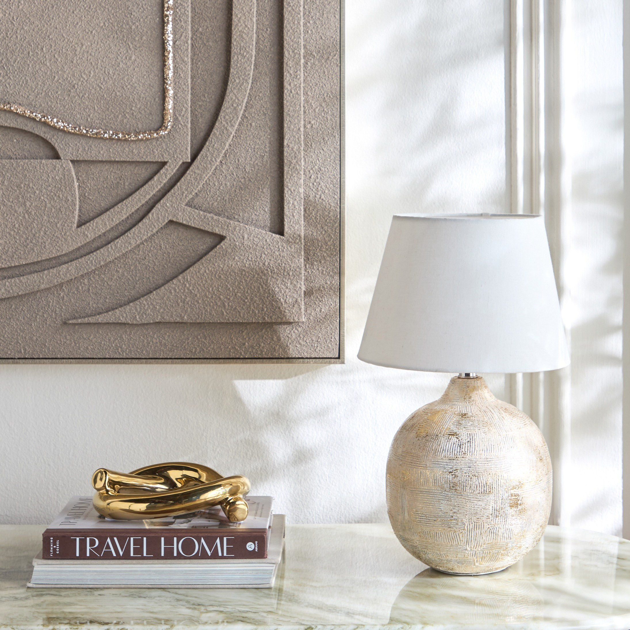 Vizra Metal Table Lamp - 43 cm-household-lighting-tableanddesklamps-image-4