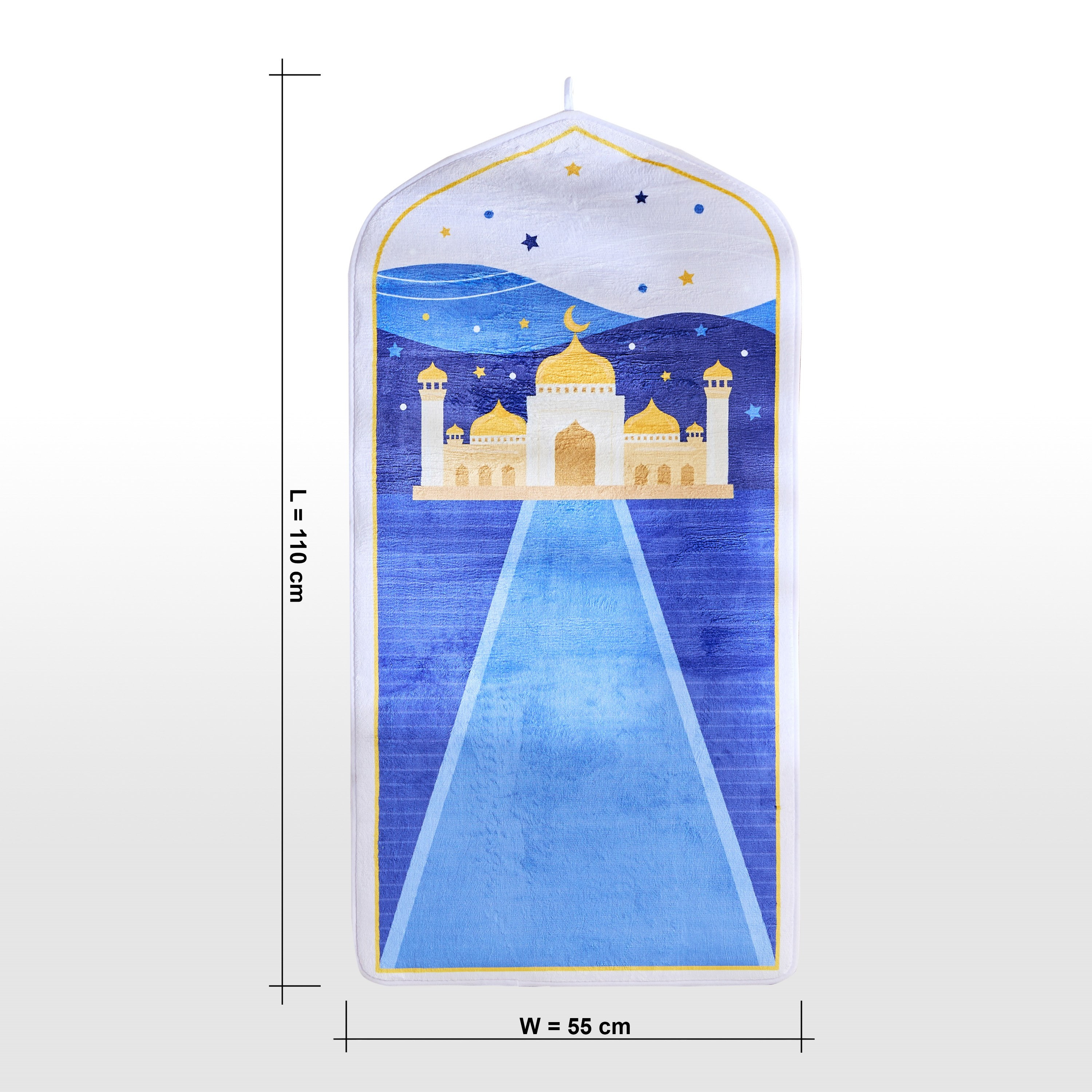 Rahma Prayer Mat - 55x110 cm-babyandkids-rugsandcarpets-playmats-image-5