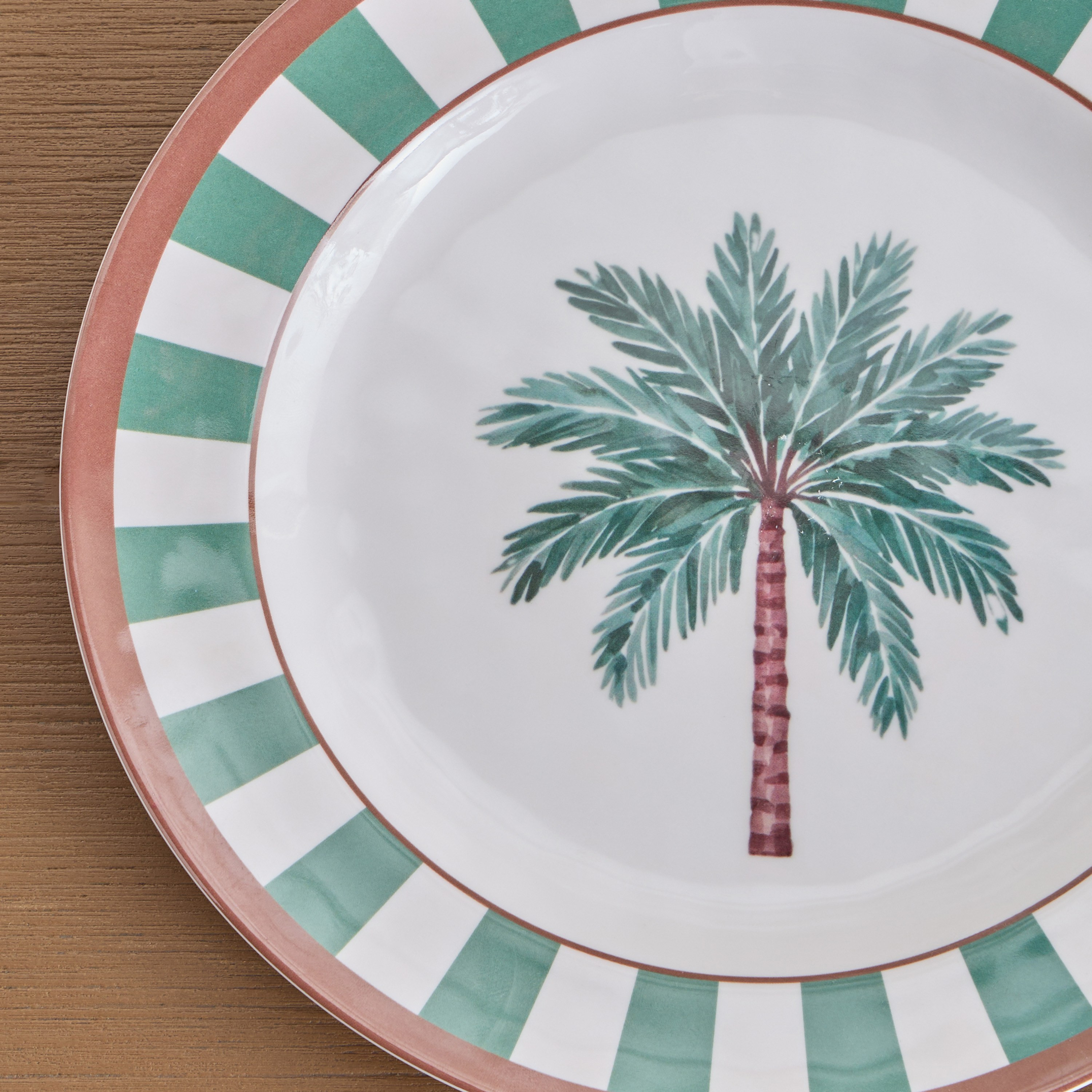 Palms Melamine Side Plate - 20 cm-household-dining-dinnerware-plates-image-2