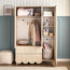 Cloudie 3-Door Wardrobe with Drawers-babyandkids-roomfurniture-wardrobes-image-3