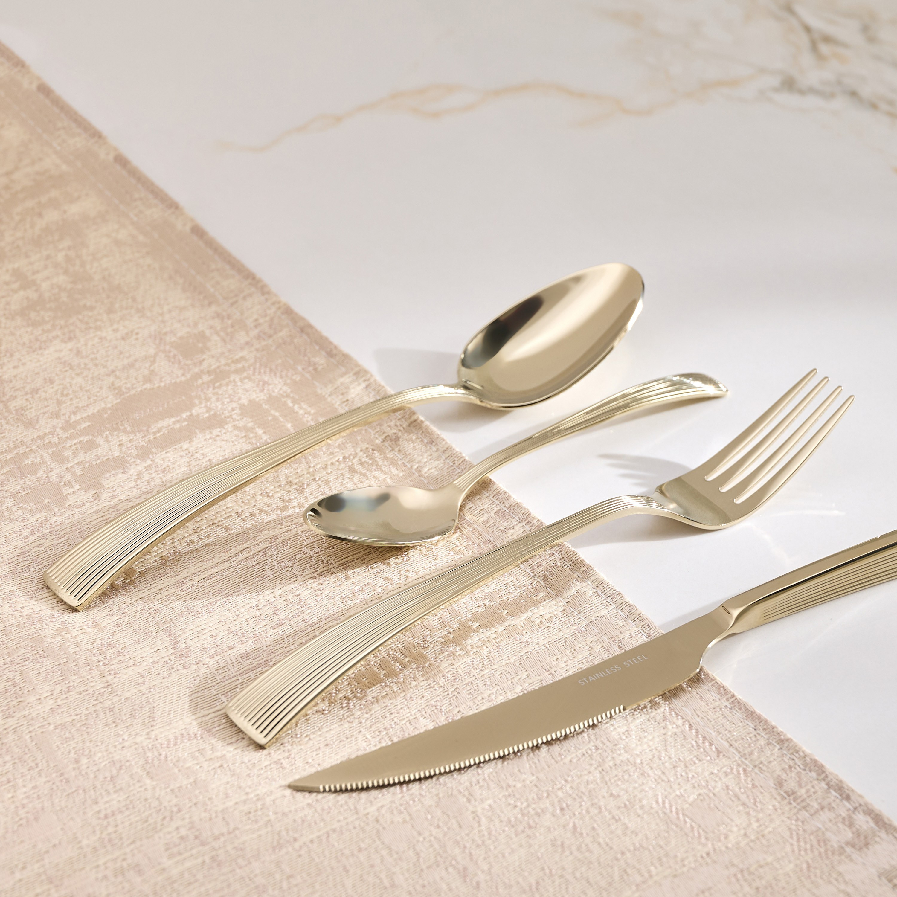 Darwin 24-Piece Stainless Steel Cutlery Set - Serves 6-household-dining-cutlery-cutlerysets-image-2
