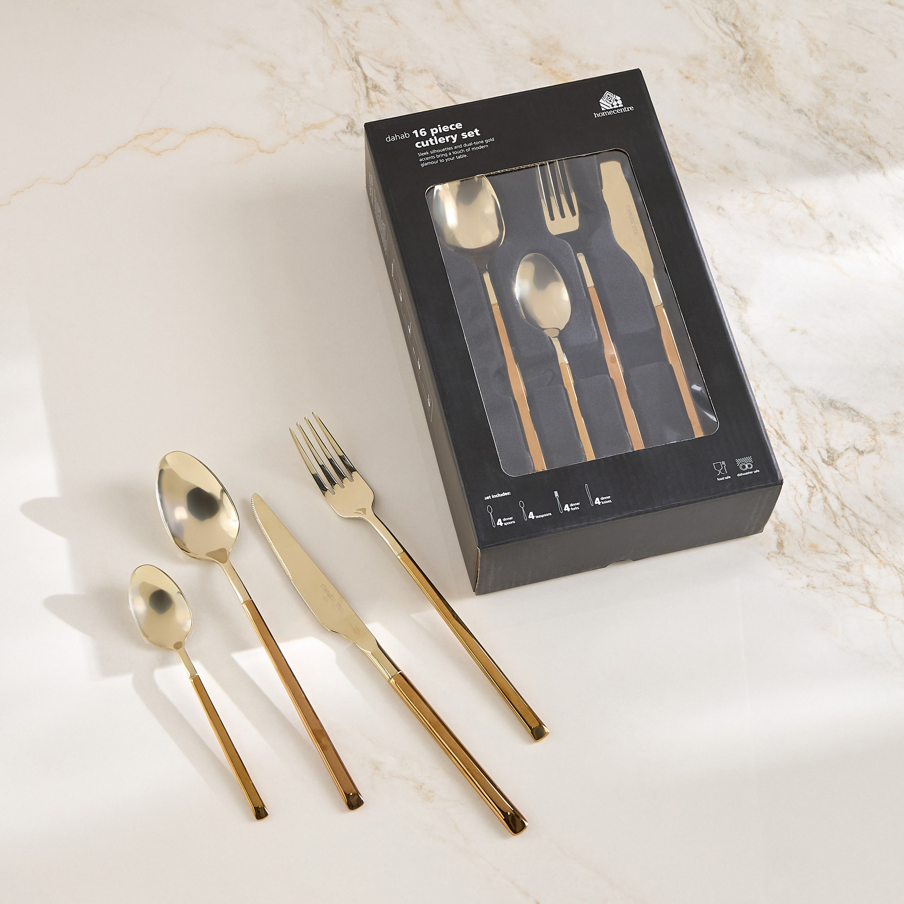 Dahab 16-Piece Cutlery Set - Serves 4-household-dining-cutlery-cutlerysets-image-5