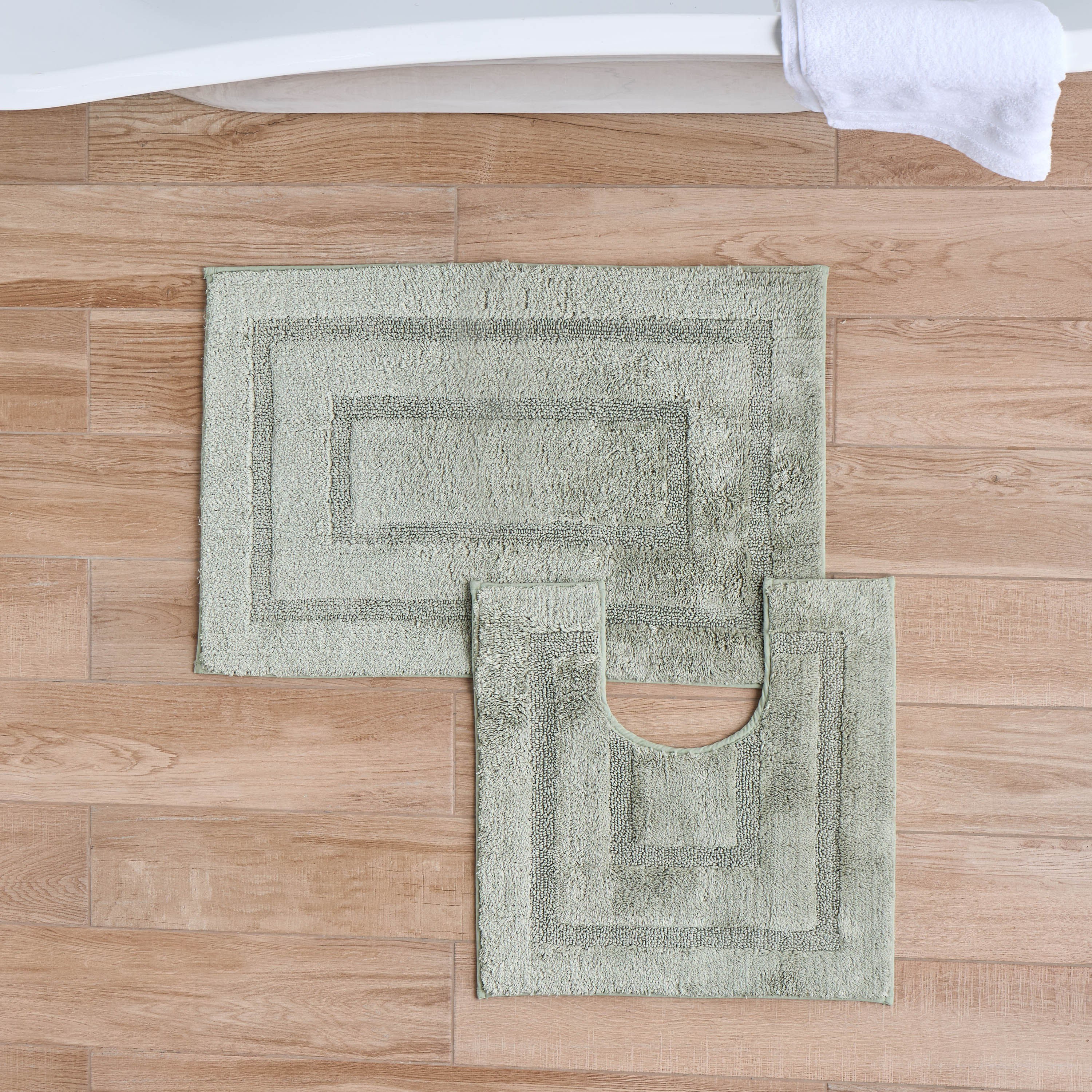 Ana 2-Piece Bath Mat and Contour Set-household-bathandlaundry-bathlinen-bathmatsandtubmats-image-1