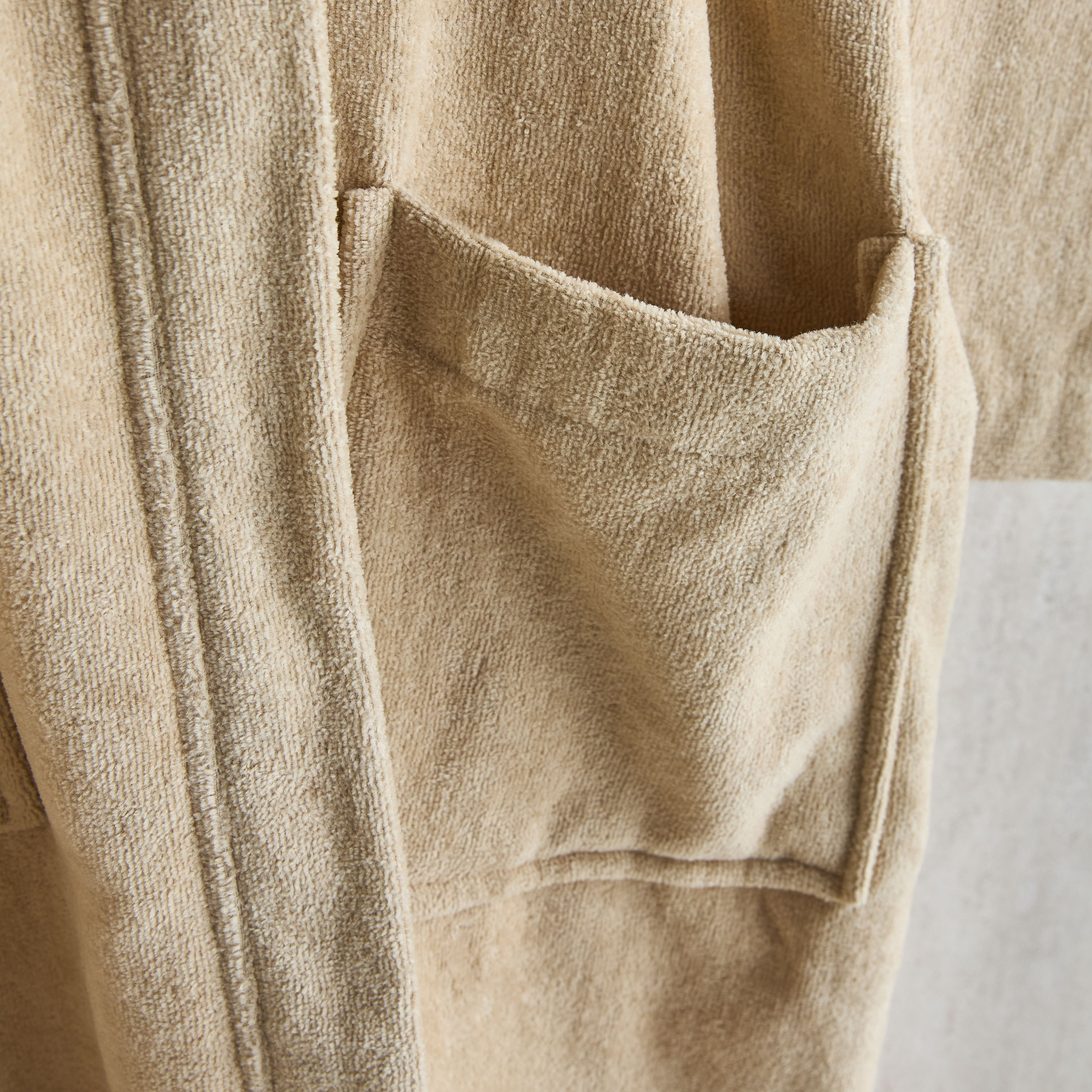 Velour Bathrobe - Extra Large-household-bathandlaundry-bathlinen-bathrobesandslippers-bathrobes-image-4