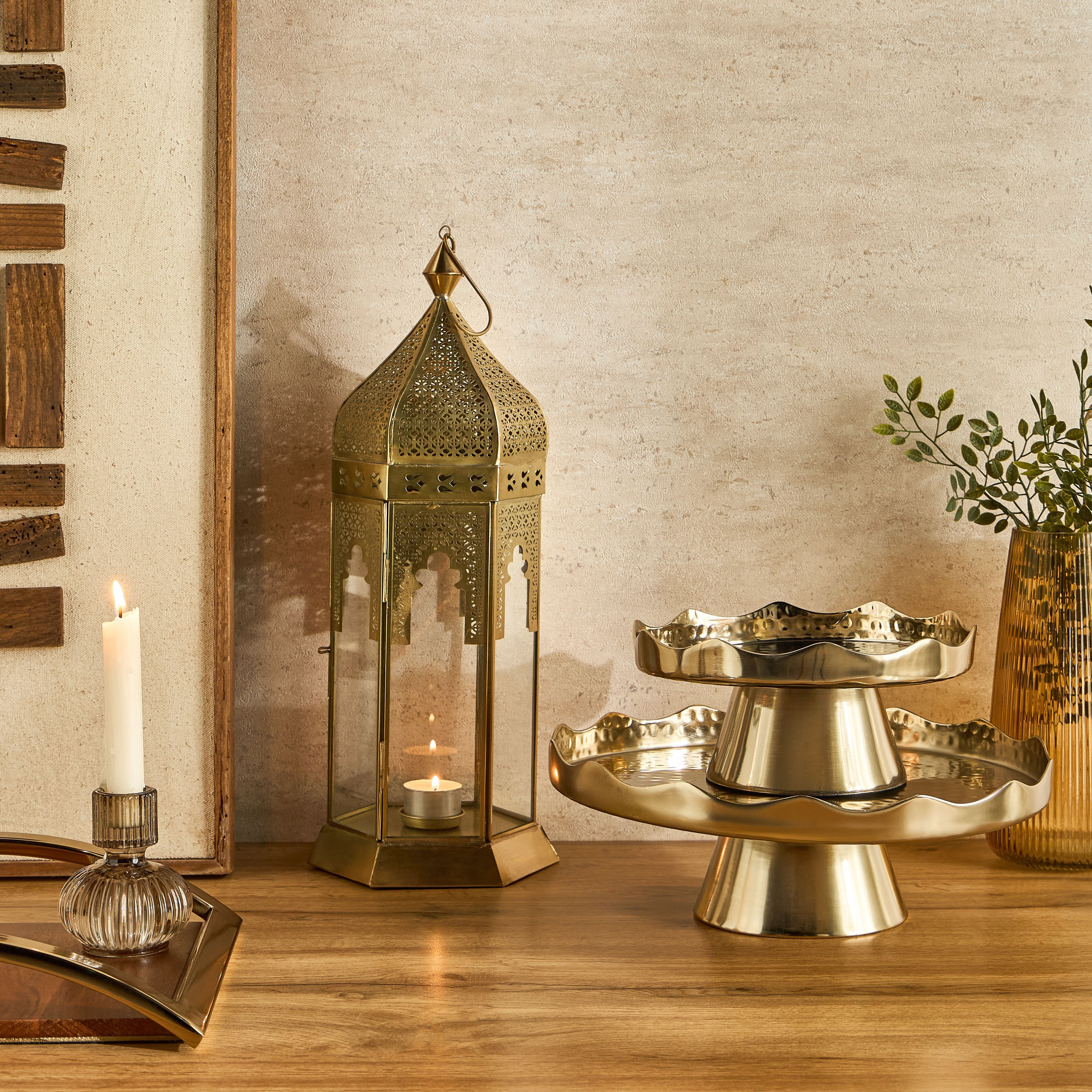 Dara Decorative Stand - 20 cm-household-decor-boxesandtrays-image-3