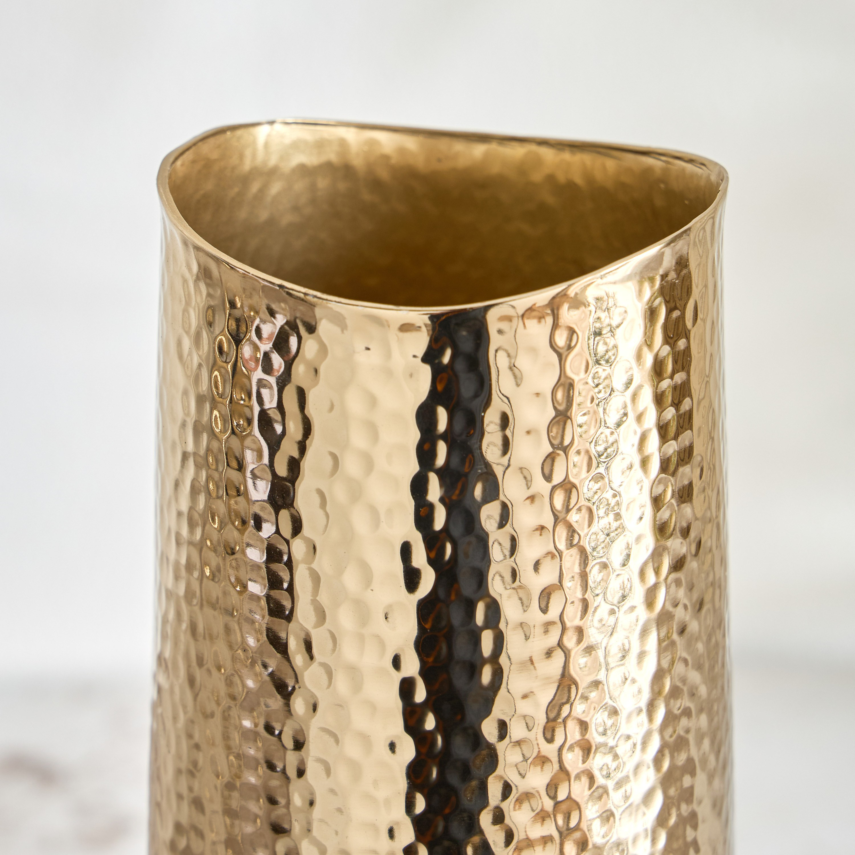 Dahab Metal Vase - 36 cm-household-decor-vasesandbowls-image-2