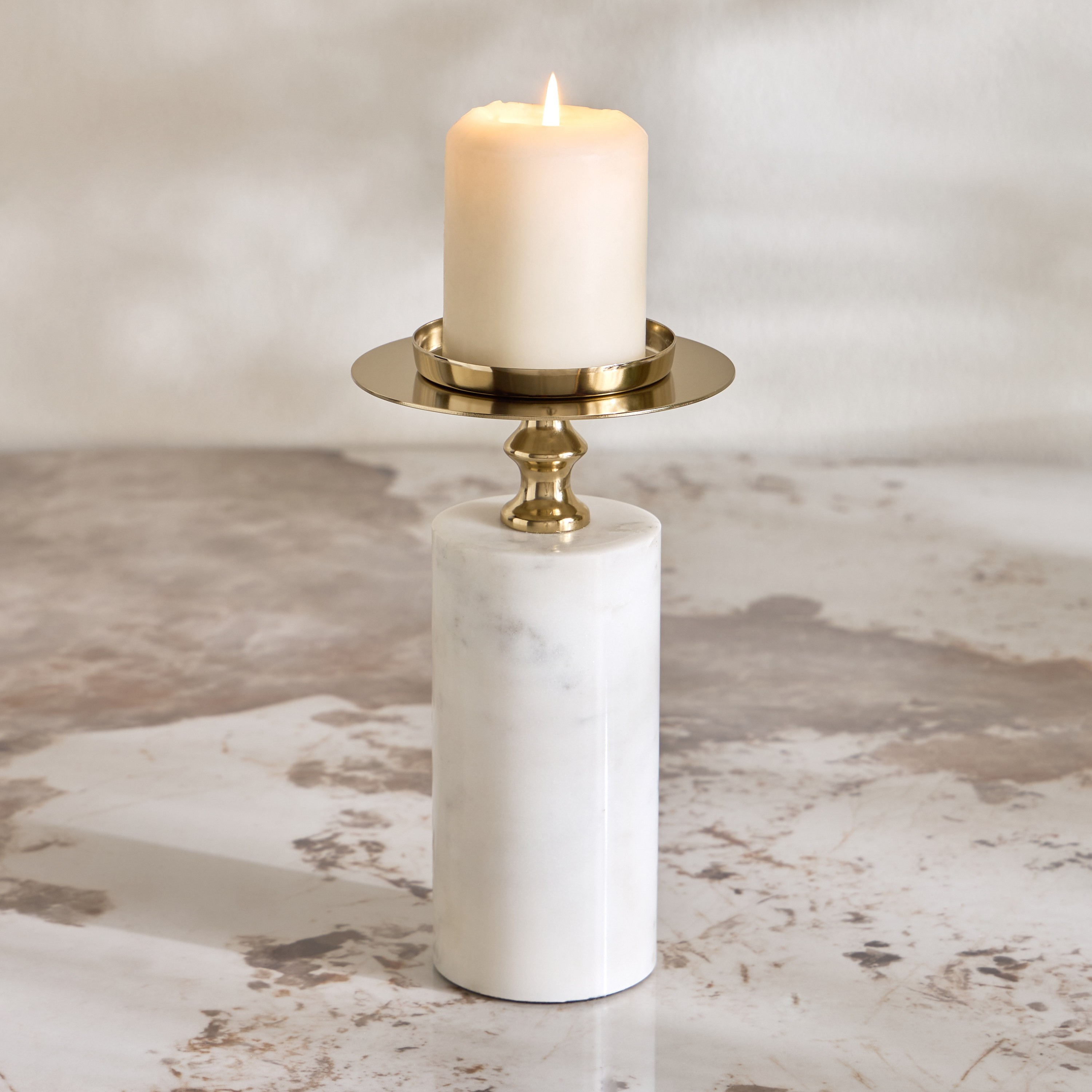 حامل شموع طويلة بقرص - راقية-household-decor-candleholdersandlanterns-image-2