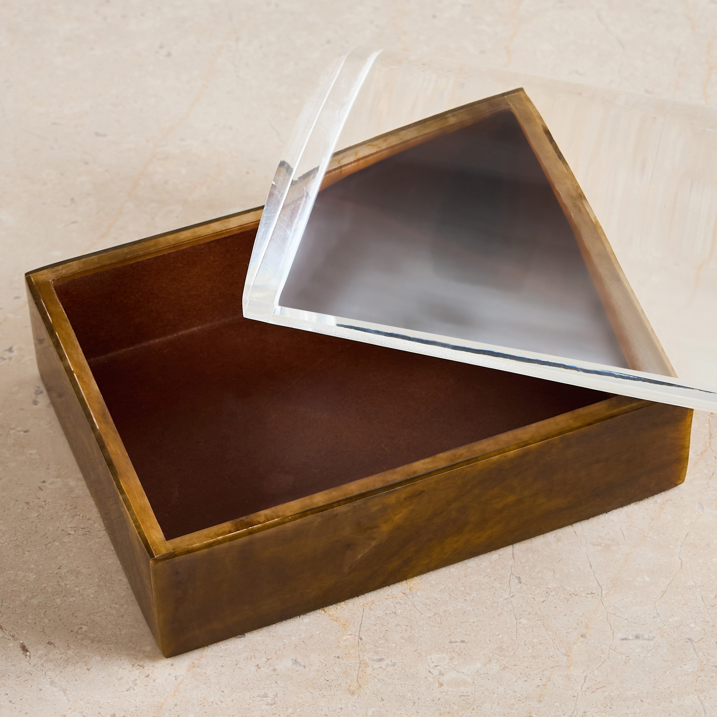 Dura Decorative Box - 18 cm-household-decor-boxesandtrays-image-2