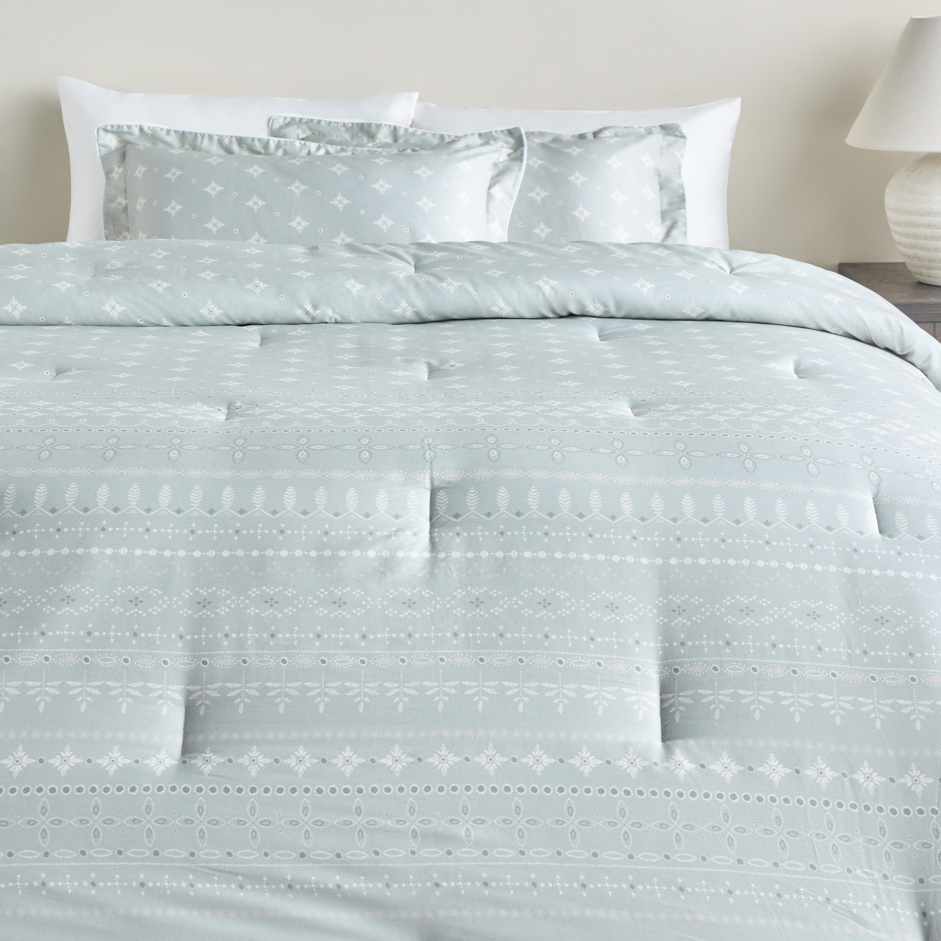 Adan Tribal Printed 6-Piece Super King Comforter and Sheet Set - 240x260 cm-household-bedding-comfortersandbedspreads-comforters-image-2