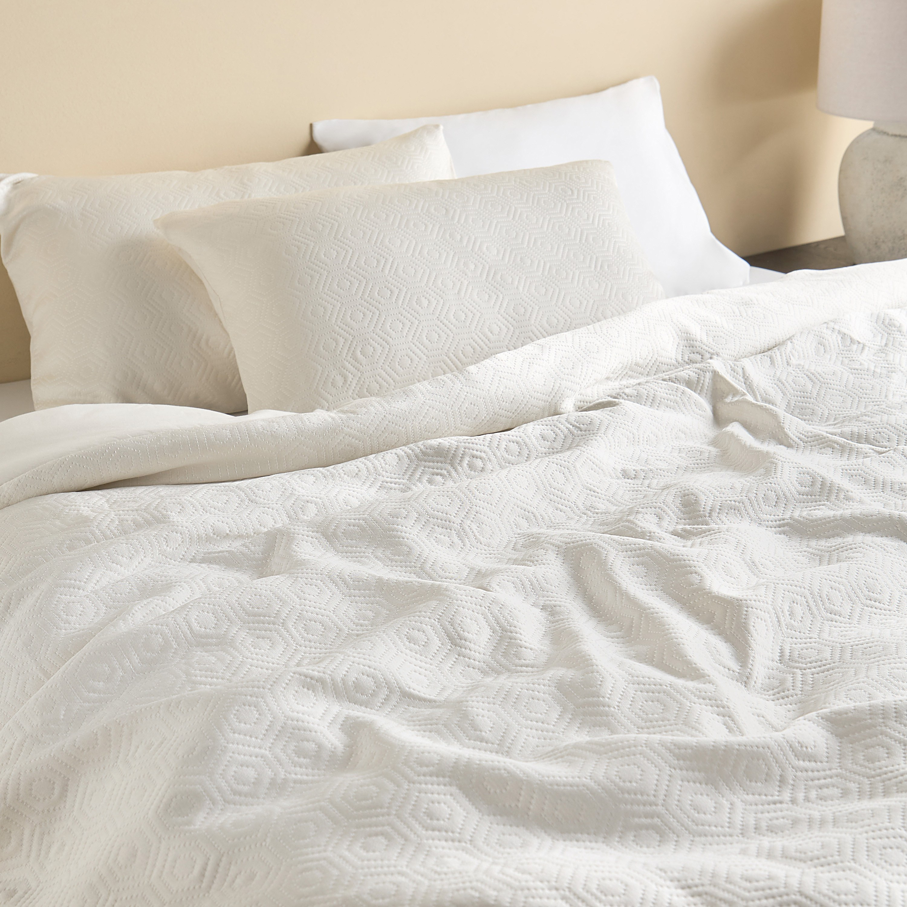 Nova Jacquard 3-Piece Super King Comforter Set - 240x260 cm-household-bedding-comfortersandbedspreads-comforters-image-5