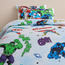 Avengers Comic Fun Cotton Printed 4-Piece Single Comforter and Fitted Sheet Set - 160x220 cm-kids-beddingandwindows-bedding-comforters-image-2