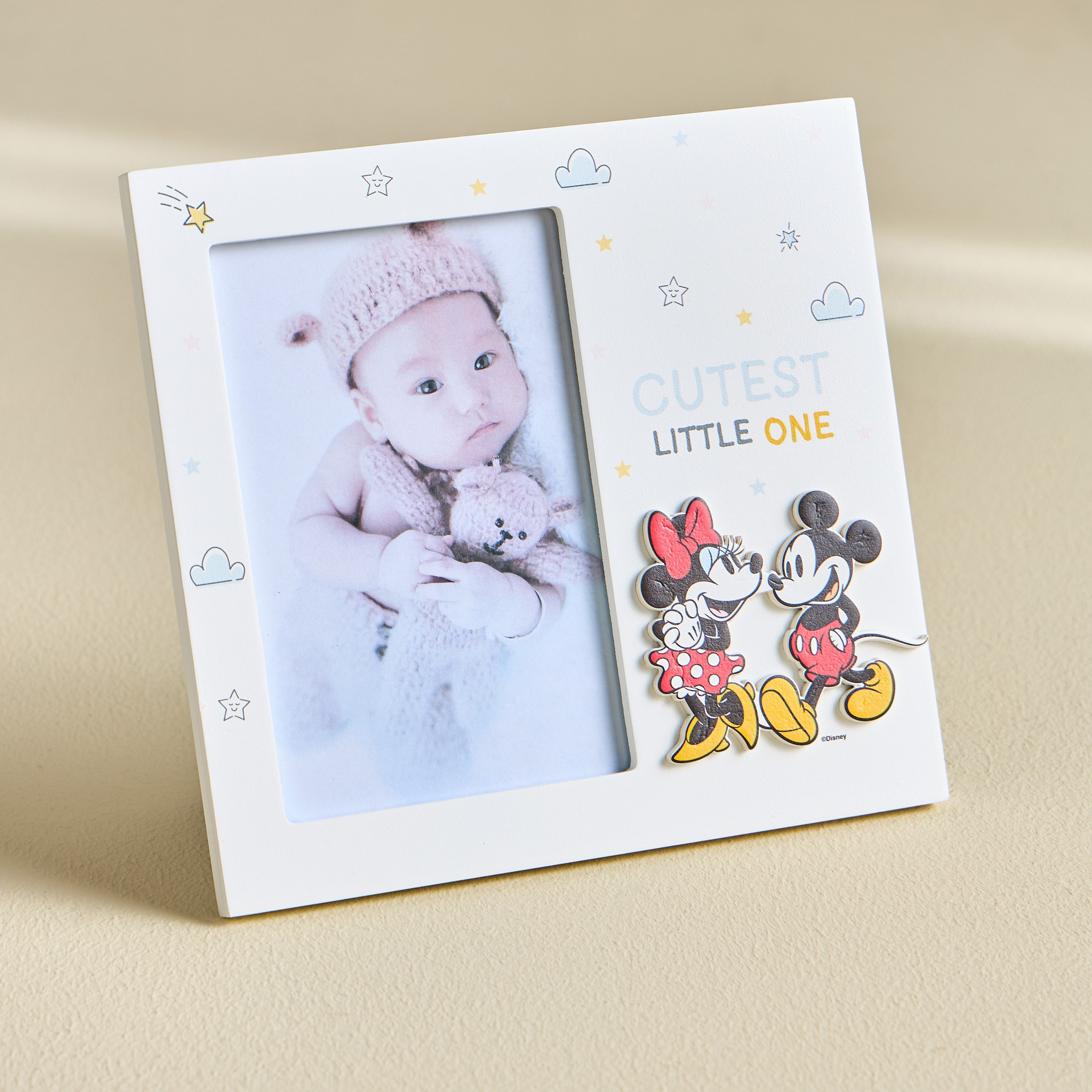 Mickey and Minnie Photo Frame - 18x19 cm-babyandkids-decorandlighting-decor-photoframes-image-1