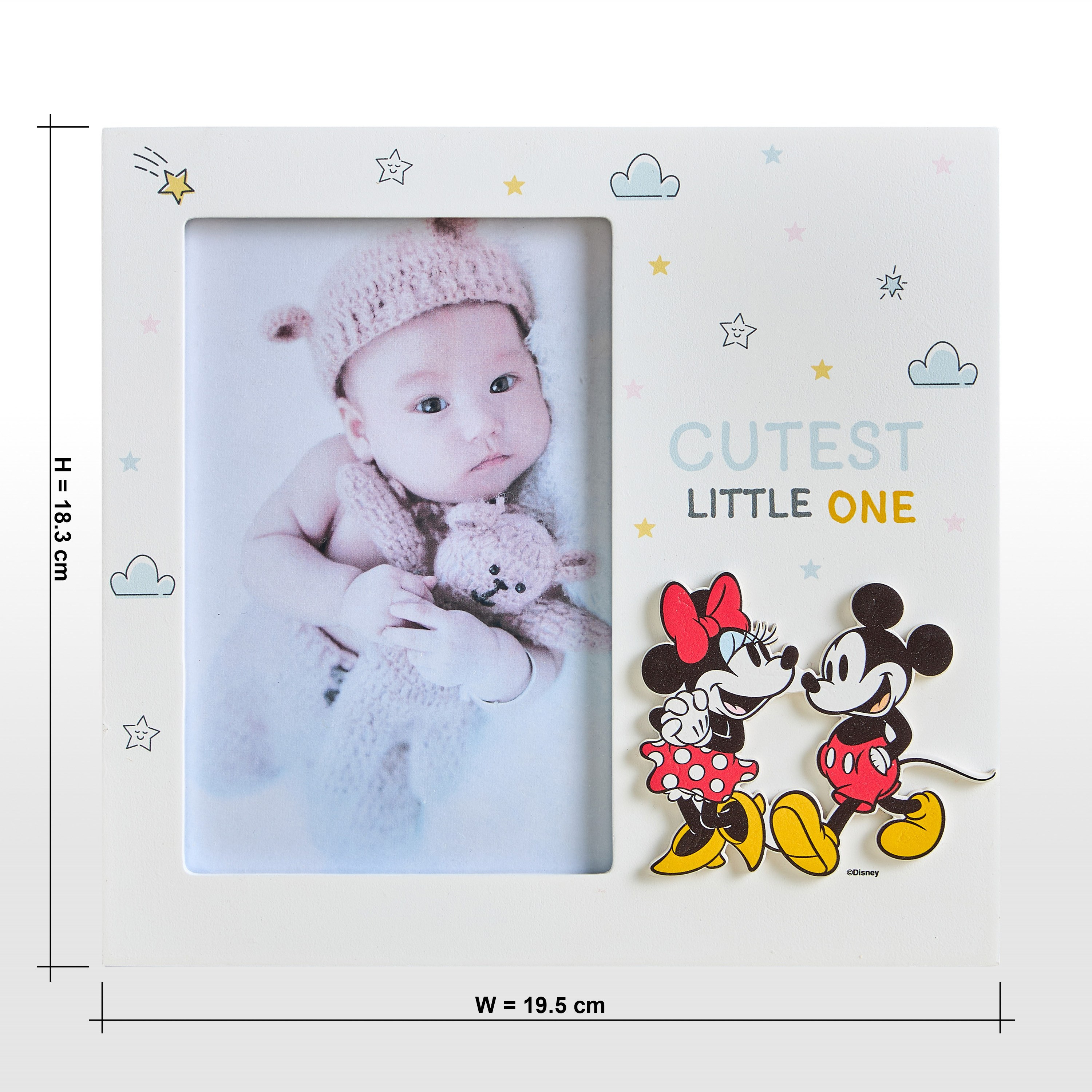 Mickey and Minnie Photo Frame - 18x19 cm-babyandkids-decorandlighting-decor-photoframes-image-5