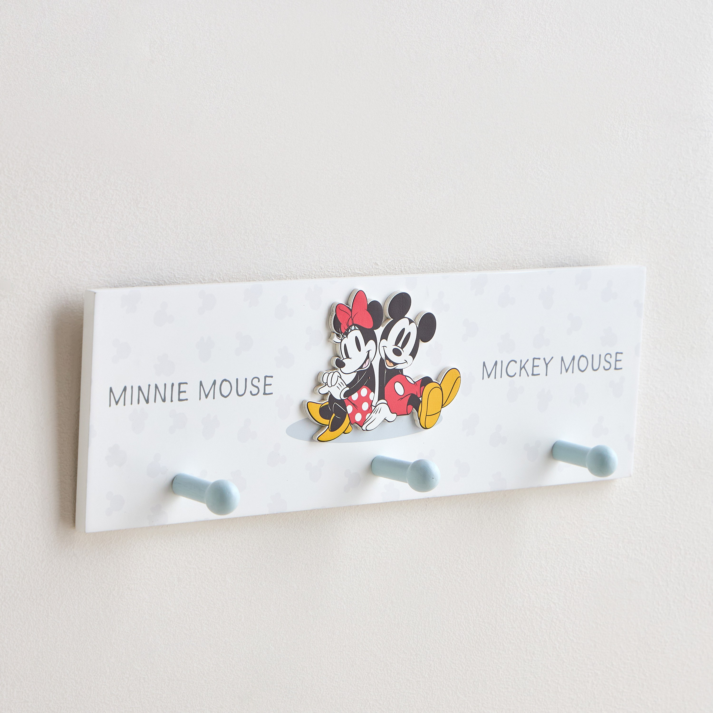 Mickey and Minnie Wall Hanger - 5x25 cm-babyandkids-decorandlighting-decor-decoraccessories-image-1