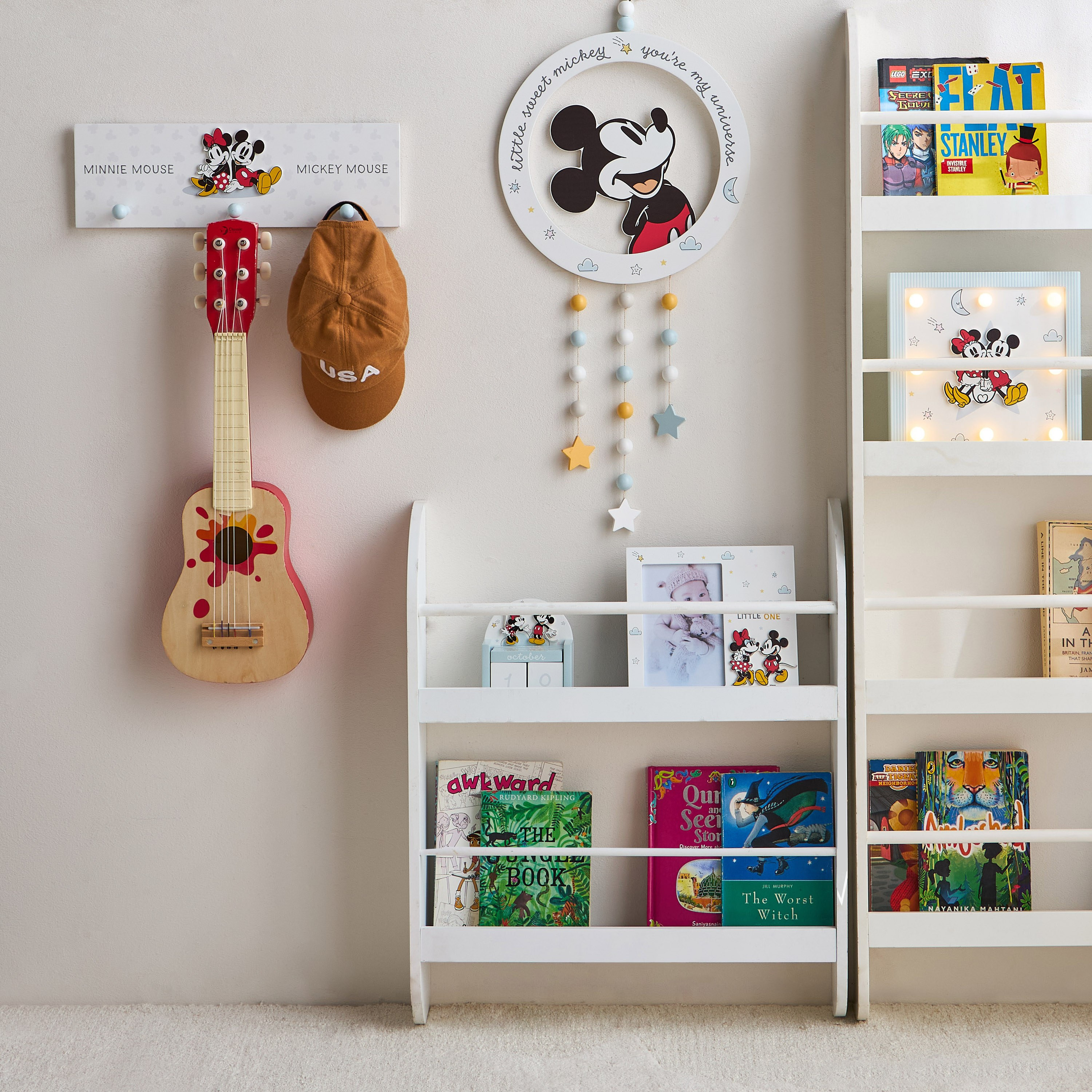 Mickey and Minnie Wall Hanger - 5x25 cm-babyandkids-decorandlighting-decor-decoraccessories-image-4