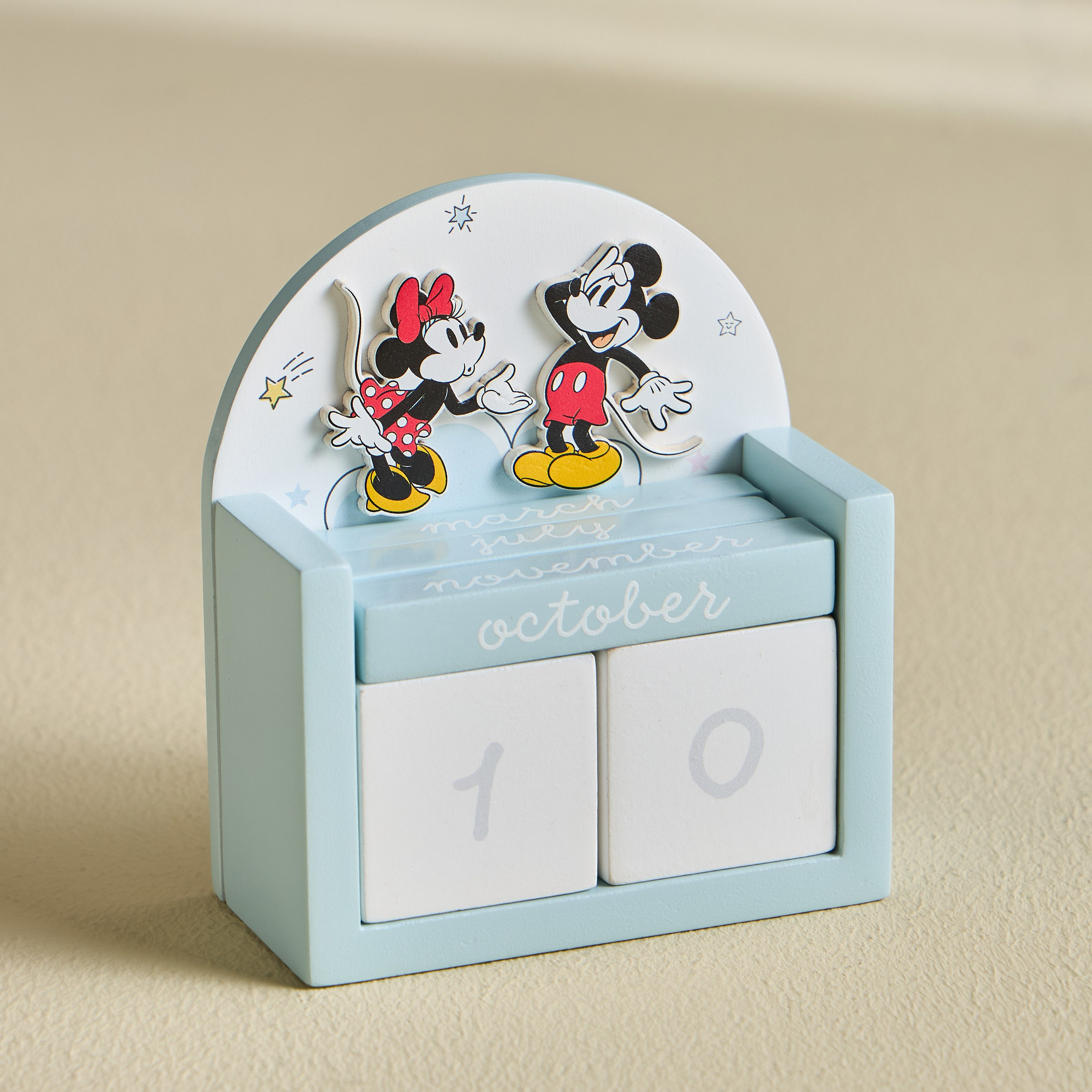Mickey and Minnie Perpetual Calendar - 10x12 cm-babyandkids-decorandlighting-decor-decoraccessories-image-1