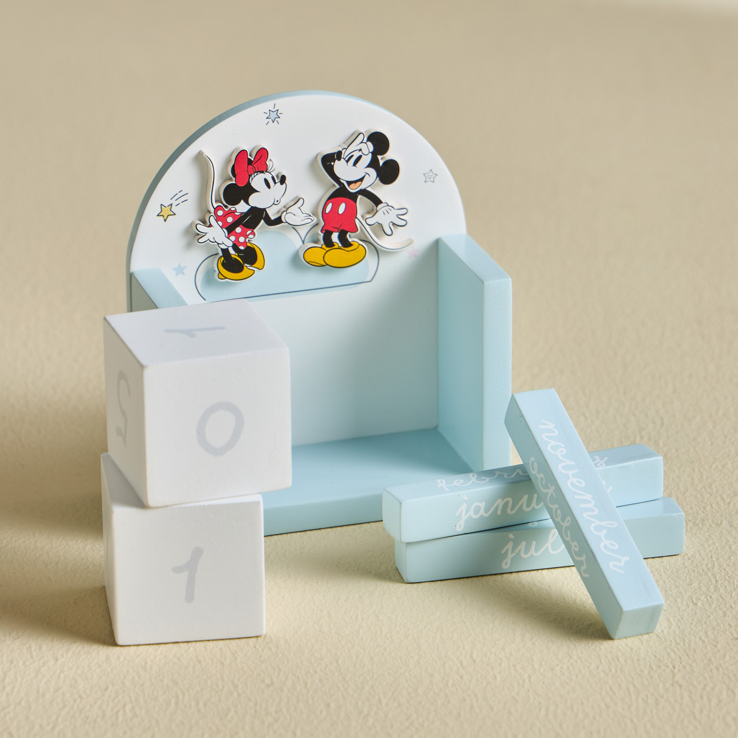 Mickey and Minnie Perpetual Calendar - 10x12 cm-babyandkids-decorandlighting-decor-decoraccessories-image-2