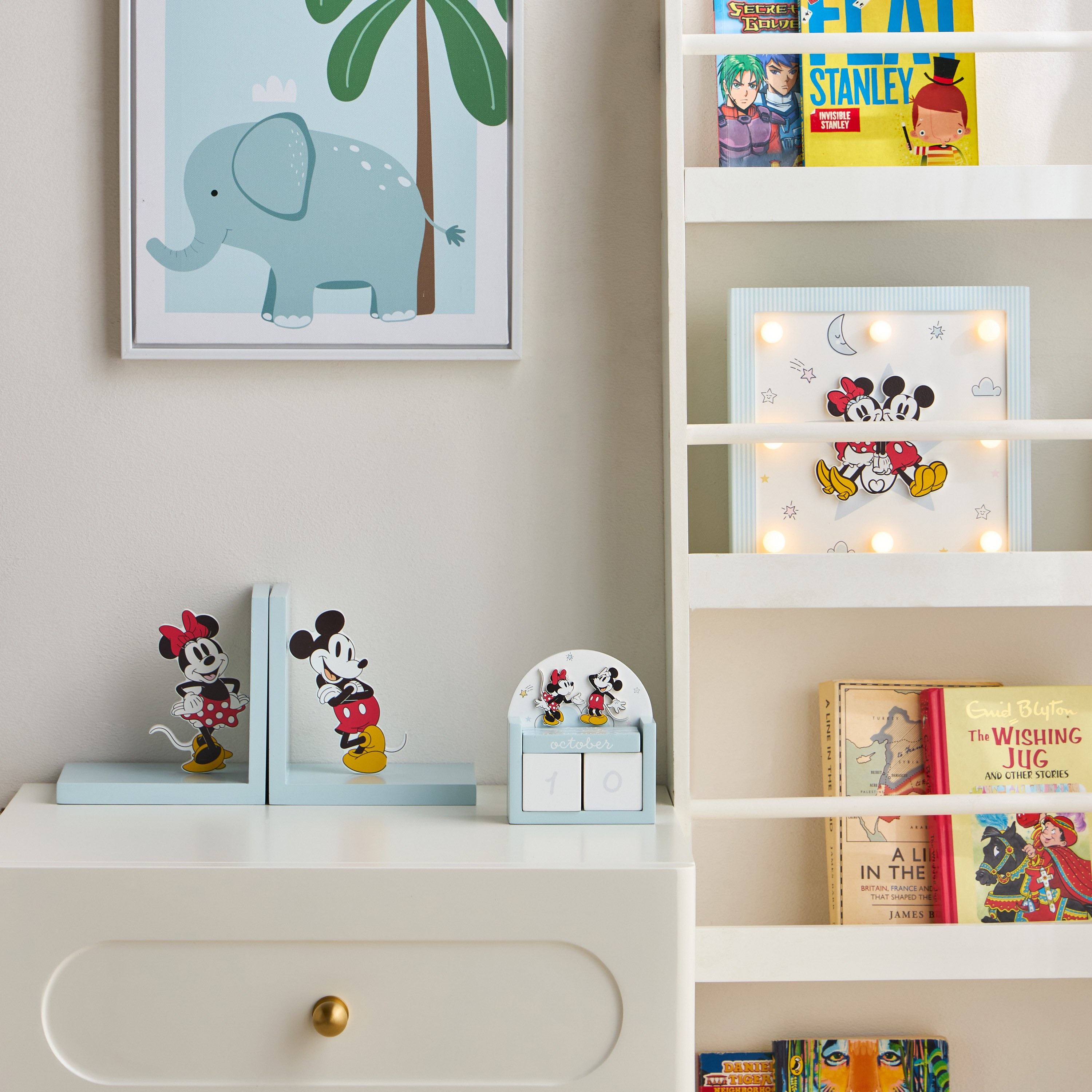 Mickey and Minnie Perpetual Calendar - 10x12 cm-babyandkids-decorandlighting-decor-decoraccessories-image-3
