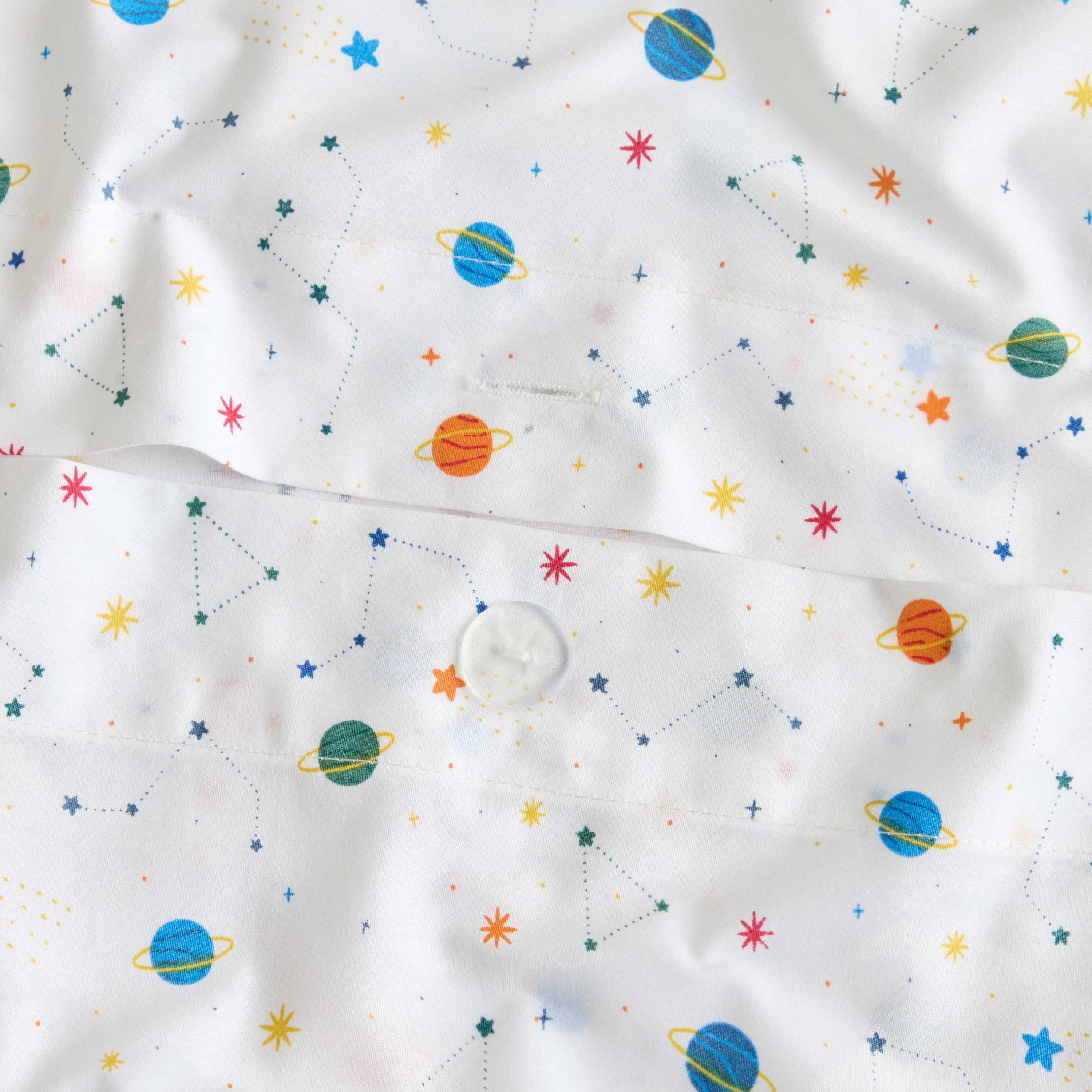 طقم غطاء لحاف فردي قطن بعدد 200 خيط قطعتين بطبعات - دريمز - 135x200 سم-babyandkids-beddingandwindows-bedding-duvetcovers-image-5