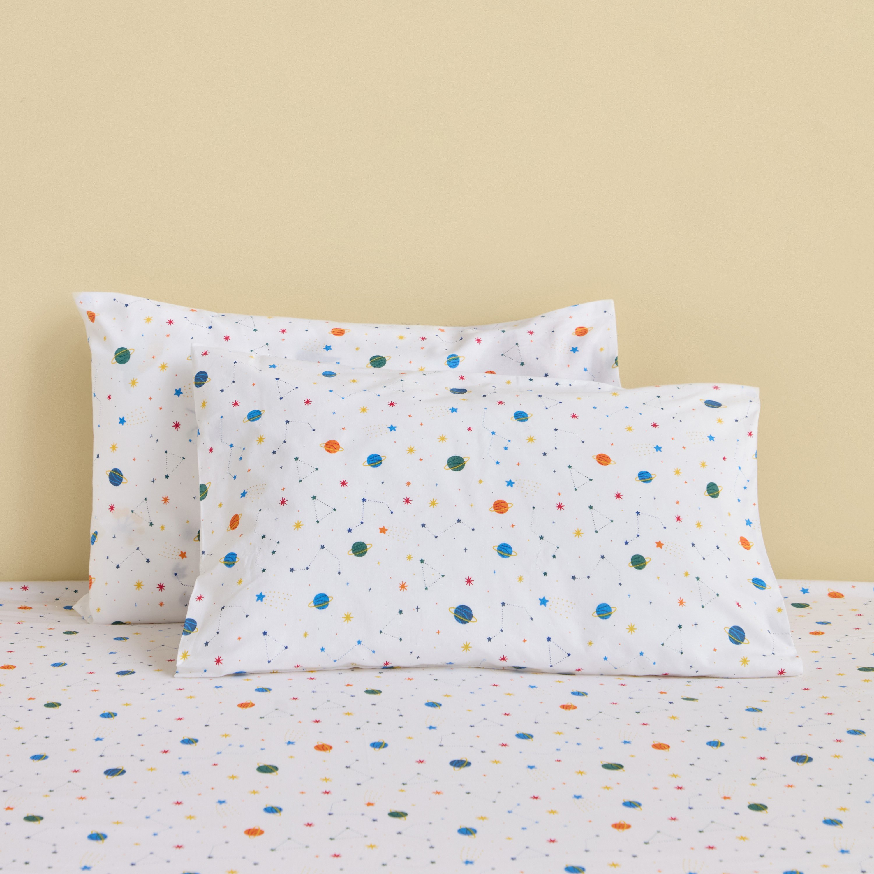 Dreamz Cotton 200 Thread Count 2-Piece Pillowcase Set - 30x45 cm