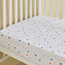 Dreamz Planets Cotton 200 Thread Count Toddler Fitted Sheet - 70x140 cm-baby-nursery-babybedding-image-1