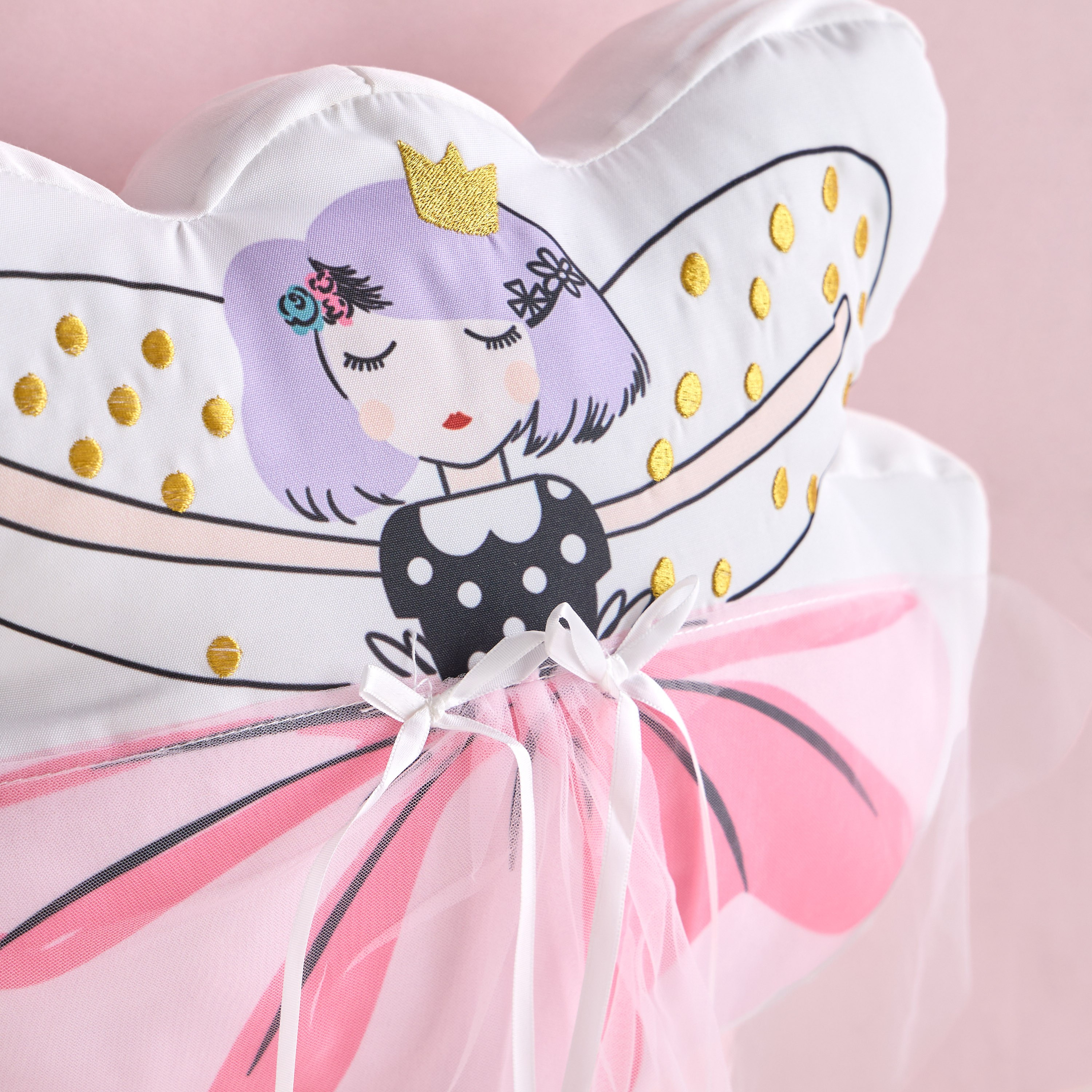 وسادة محشوة مطرزة - بيوني - 40x40 سم-babyandkids-beddingandwindows-bedding-filledcushionsandcovers-image-2