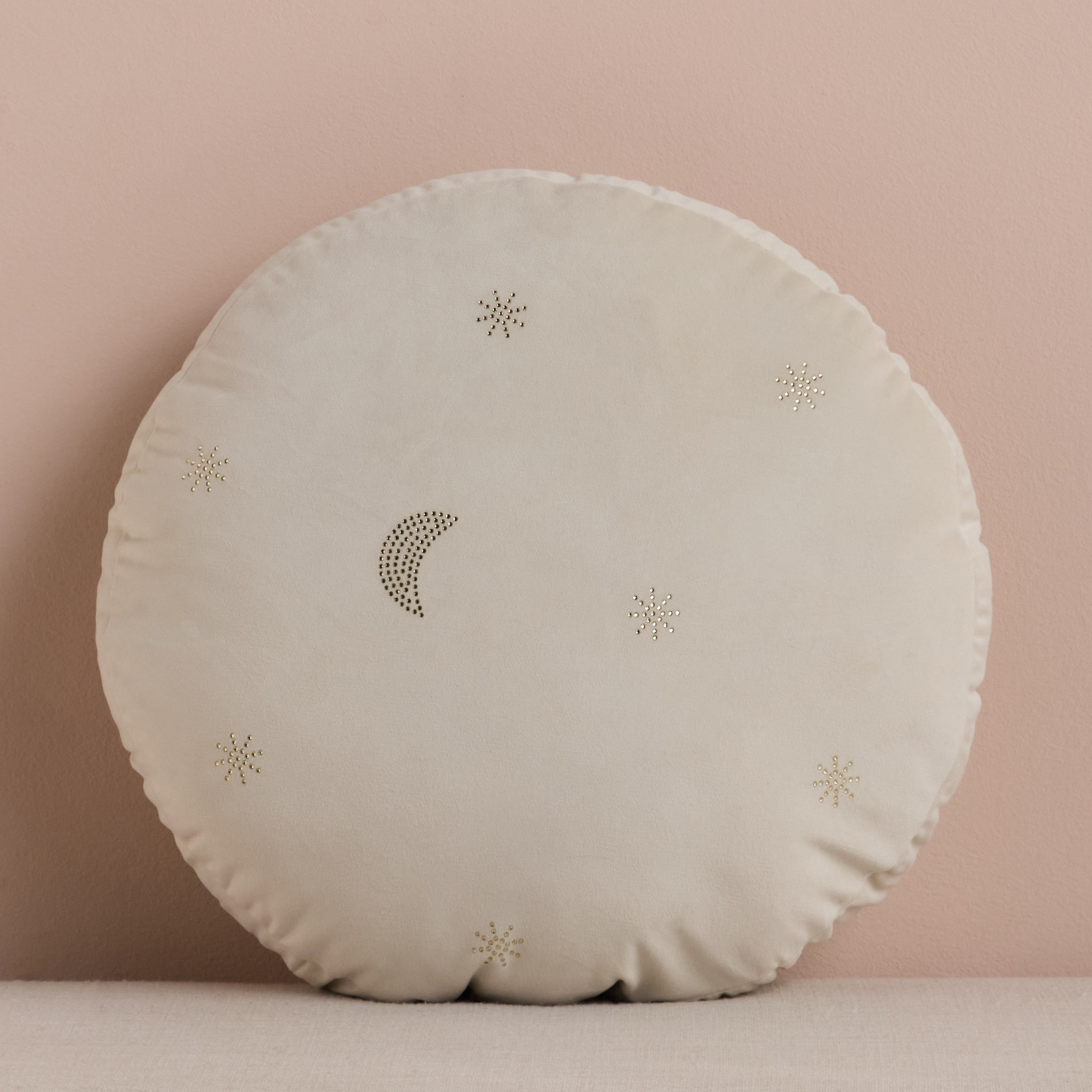Cosmos Dreamy Moon and Stars Filled Cushion - 40x40 cm-babyandkids-beddingandwindows-bedding-filledcushionsandcovers-image-1