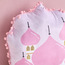 Dorin Palace Embroidered Filled Cushion - 40x45 cm-kids-beddingandwindows-bedding-filledcushionsandcovers-image-2
