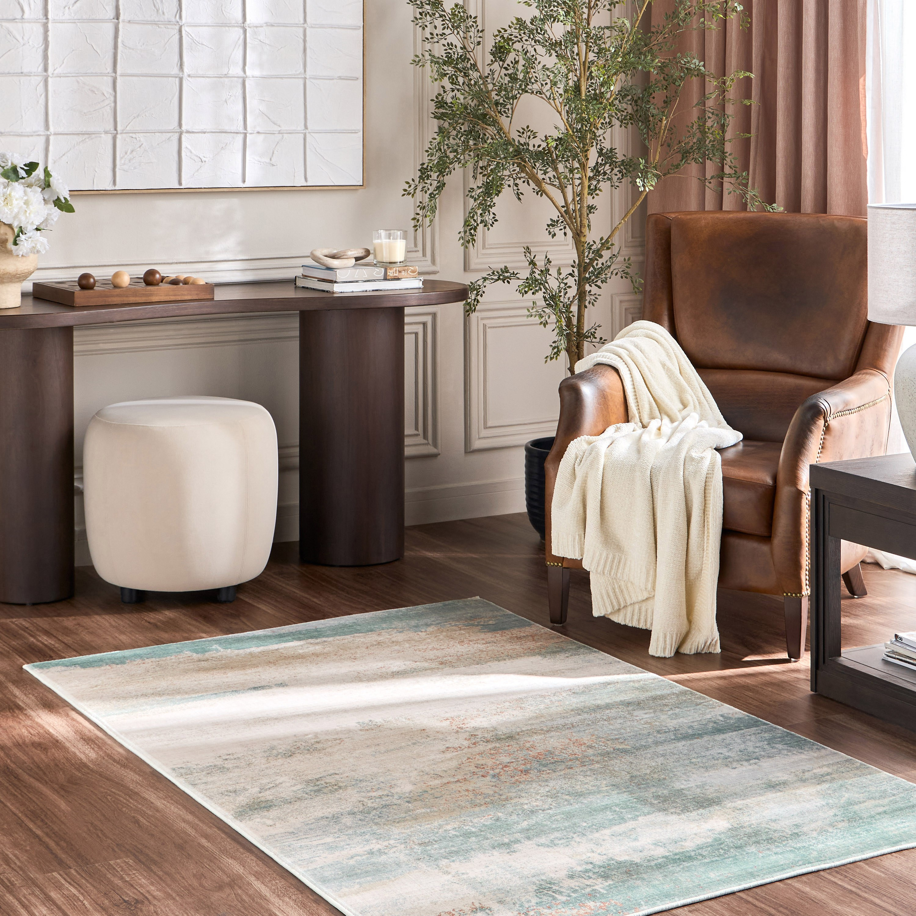 Buy Cloudy Lake Rug - 120x180 cm Online | Centrepoint UAE