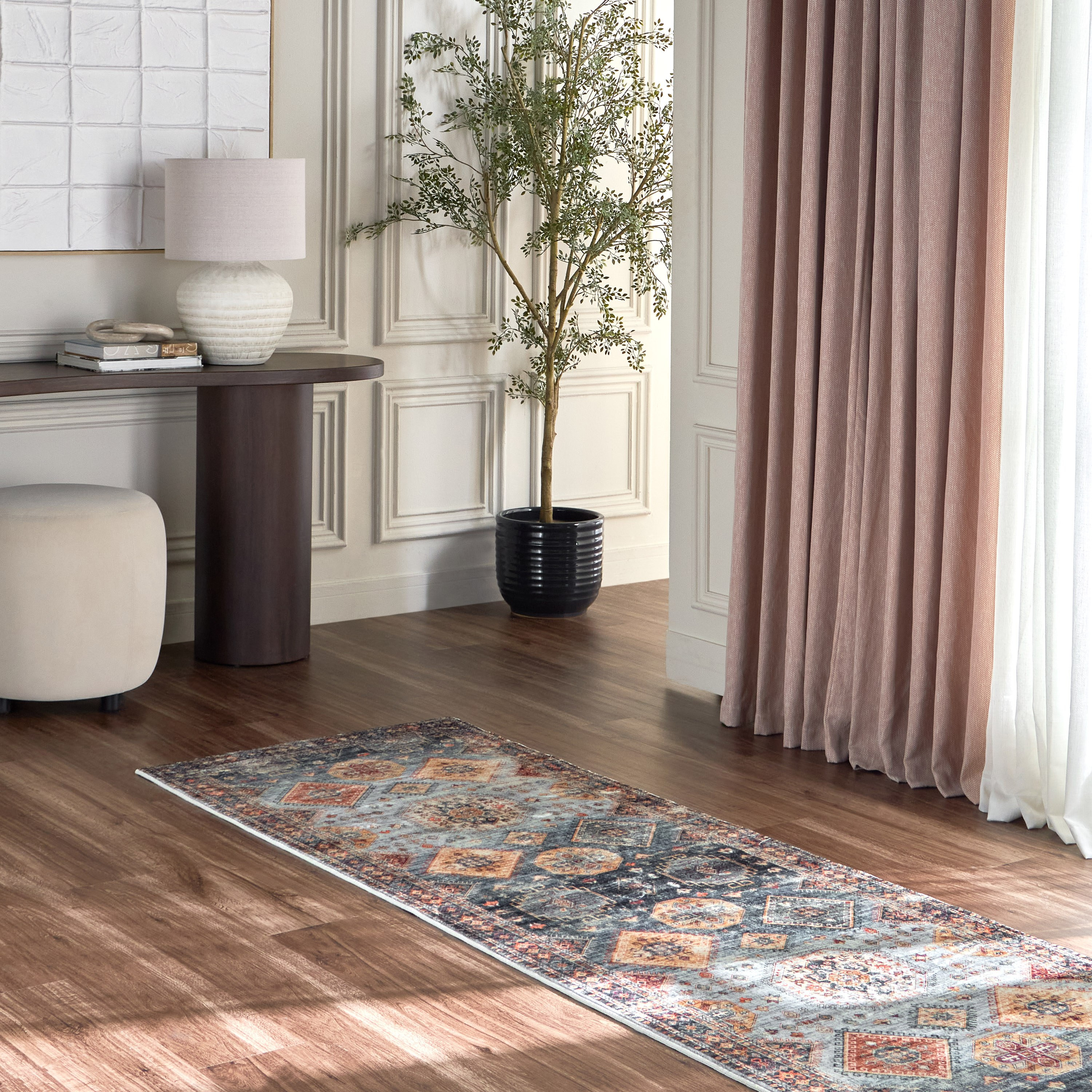 سجادة بطبعات - هيلينا - 80x230 سم-household-rugsandcarpets-rugs-image-4