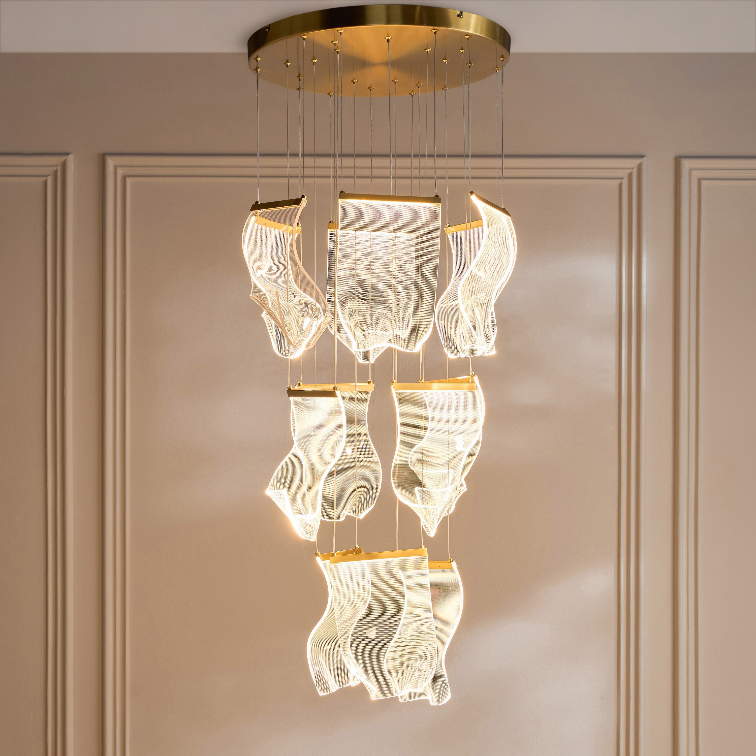 Arno Acrylic Pendant Lamp-household-lighting-ceilinglamps-pendantlamps-image-2