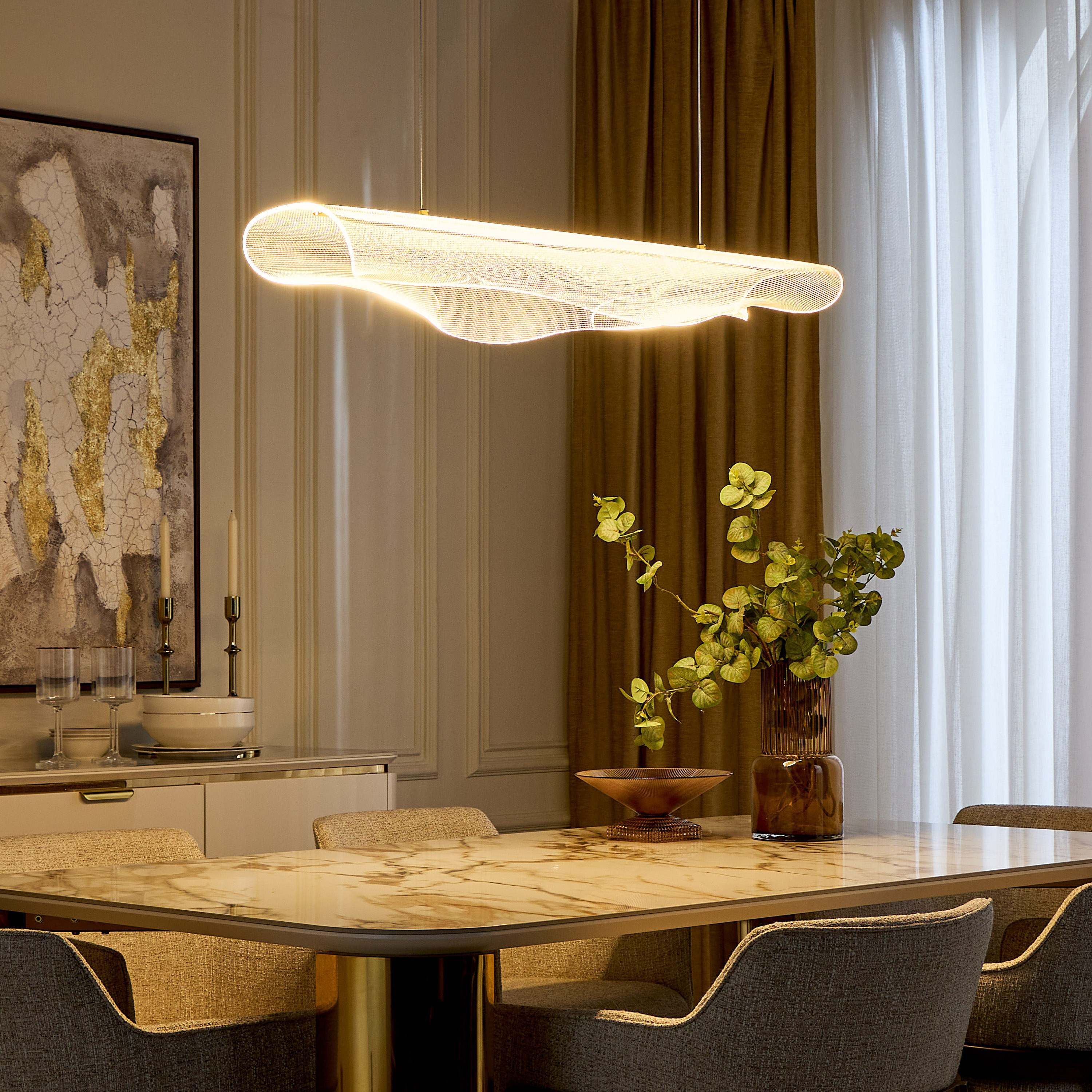 مصباح متدلي أكريليك - ليبلِن-household-lighting-ceilinglamps-pendantlamps-image-8