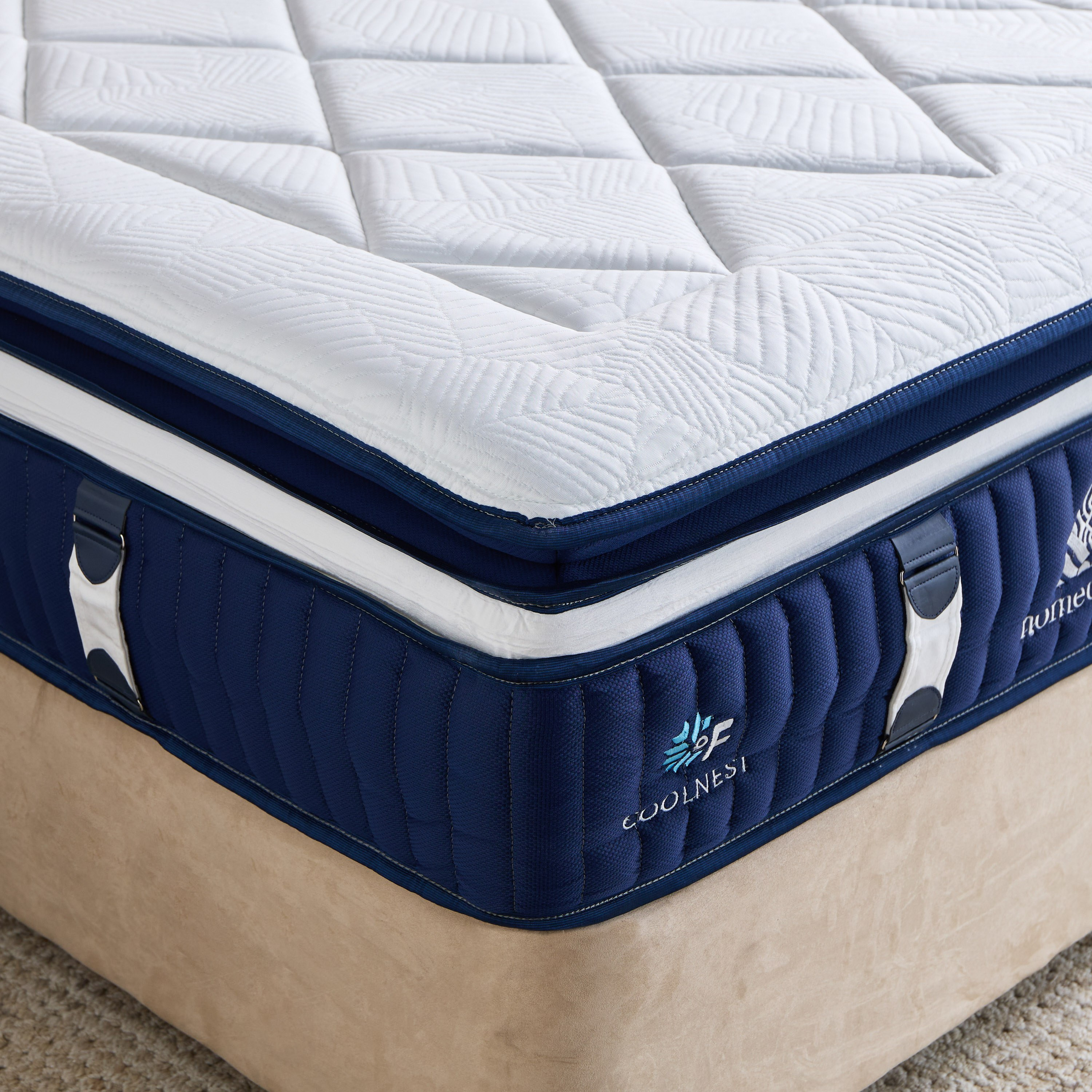 مرتبة مفردة نوابض جيبية 7 مناطق بي سي ام فلوكس - بليس - 120x200 سم-furniture-mattresses-singlemattresses-image-1