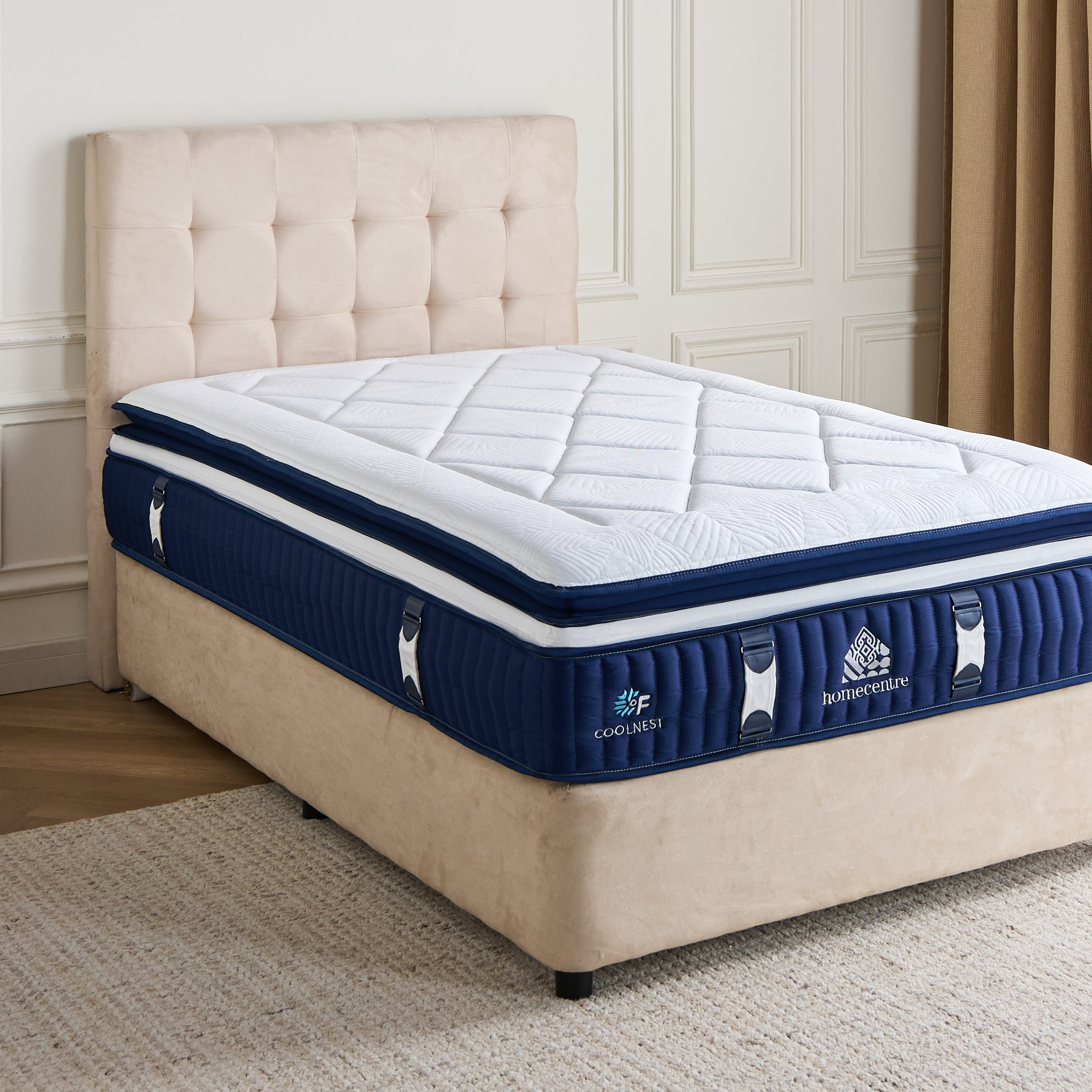 مرتبة مفردة نوابض جيبية 7 مناطق بي سي ام فلوكس - بليس - 120x200 سم-furniture-mattresses-singlemattresses-image-5