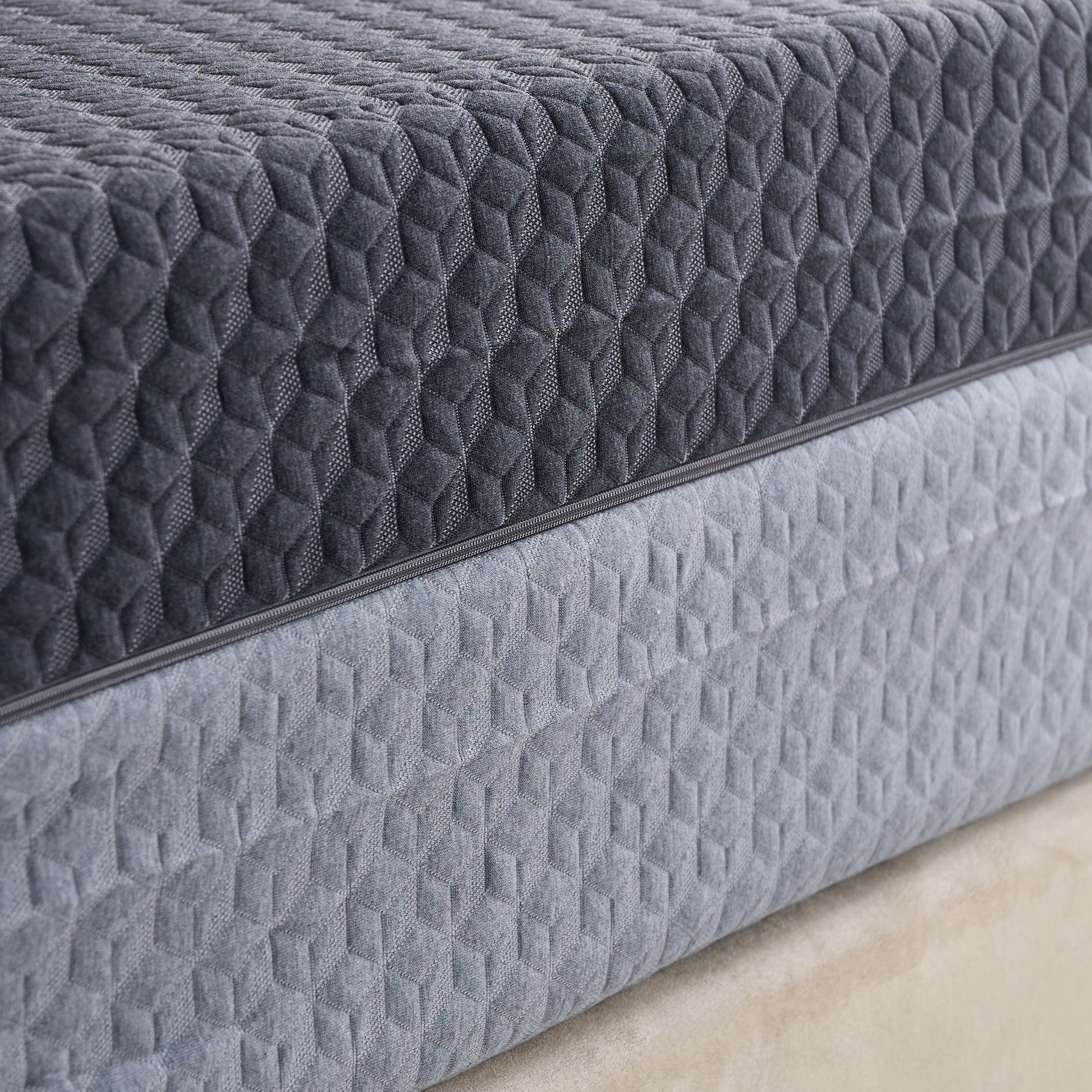 Bliss Bamboo Charcoal Air Gel Memory Foam Single Mattress - 120x200 cm-furniture-mattresses-singlemattresses-image-3