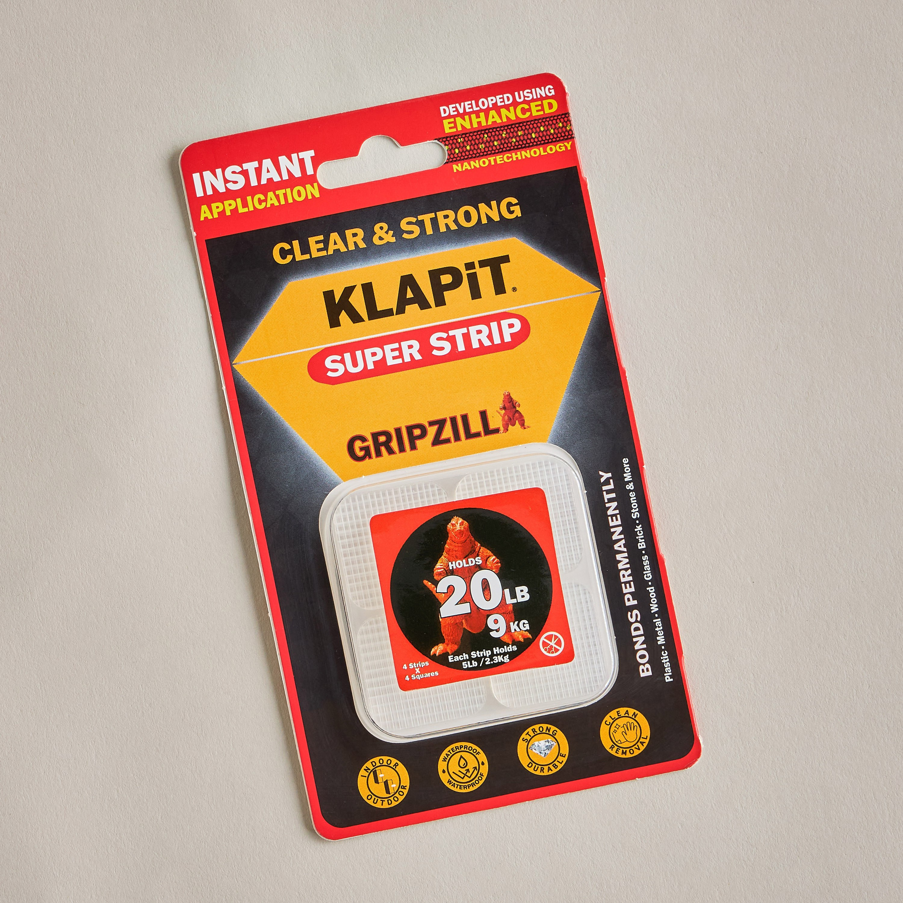 KLAPiT 16-Piece Gripzilla Super Strip Set