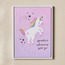 Unicorn Sparkle Framed Canvas Wall Art - 30x40 cm-kids-decorandlighting-decor-wallart-image-1