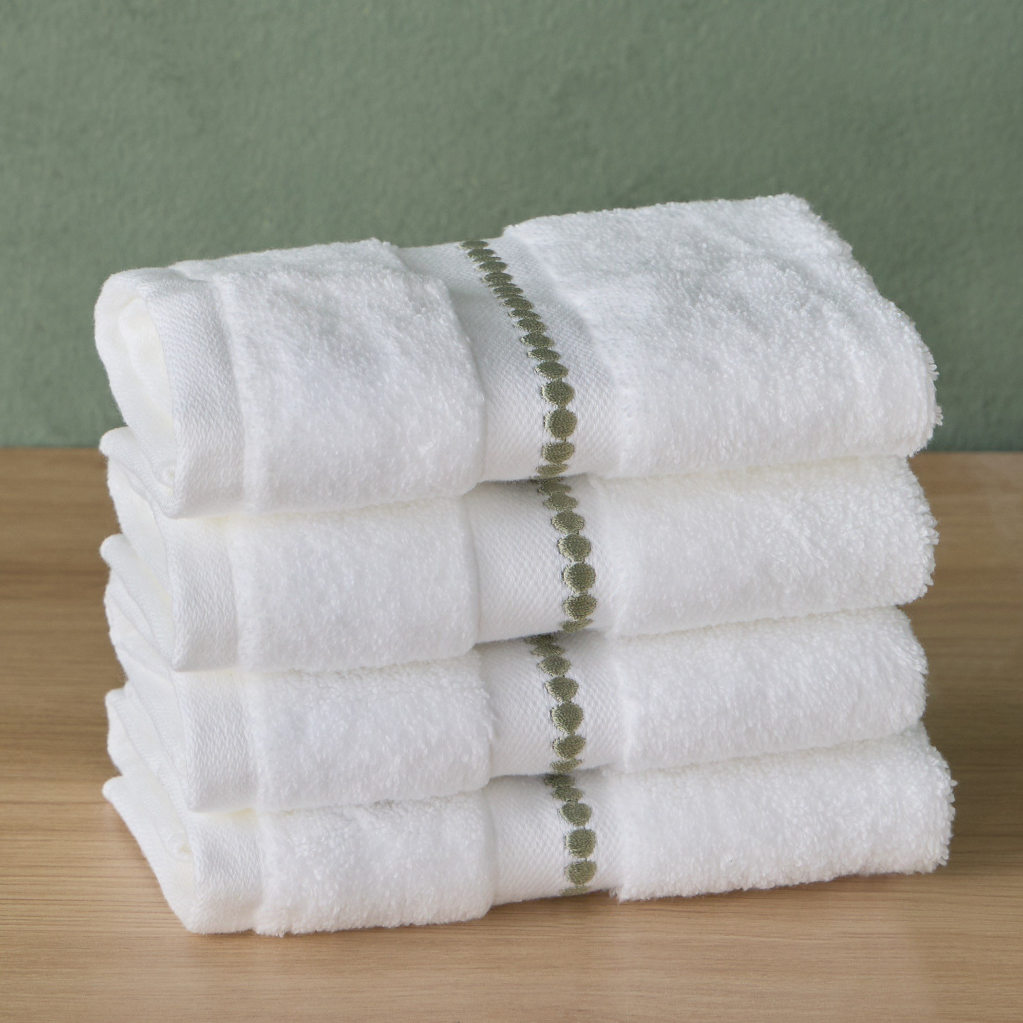 Varsailles 4-Piece 600 GSM Cotton Fingertip Towel Set - 33x33 cm-household-bathandlaundry-bathlinen-towels-image-1