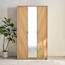 Chevvy 3-Door Wardrobe-furniture-bedroom-wardrobes-image-2