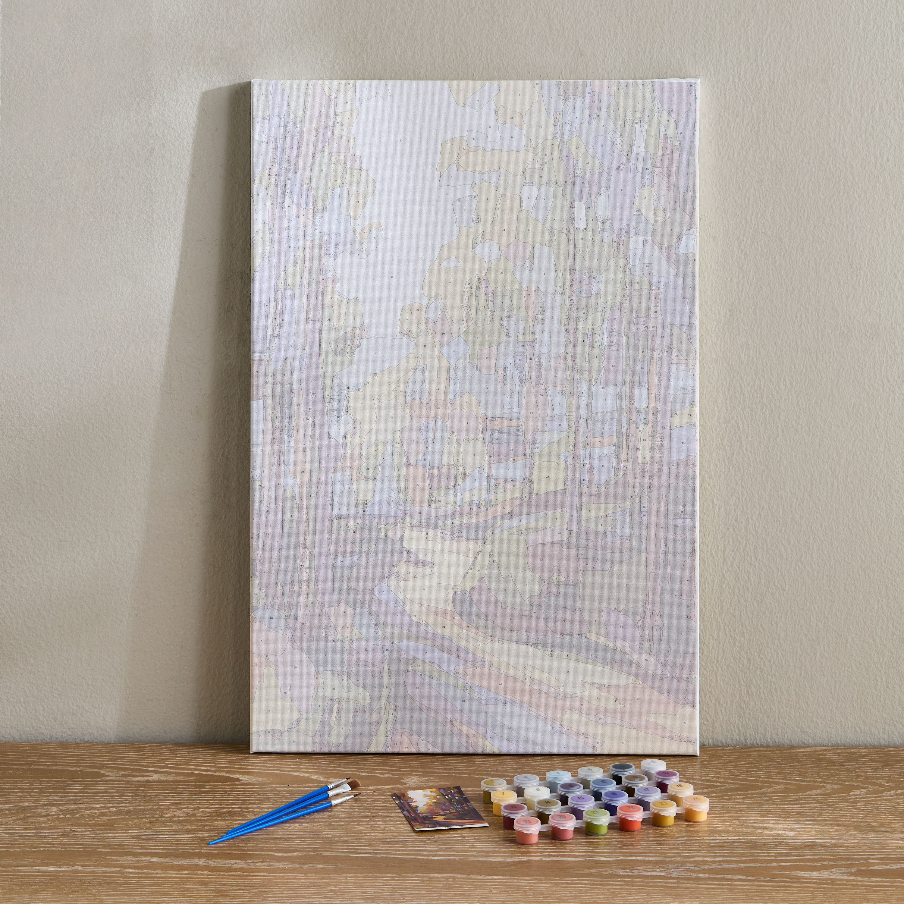 Donbelle Paint it Yourself Unframed Canvas Art Kit - 40x60 cm-household-walldecorandmirrors-wallart-image-1