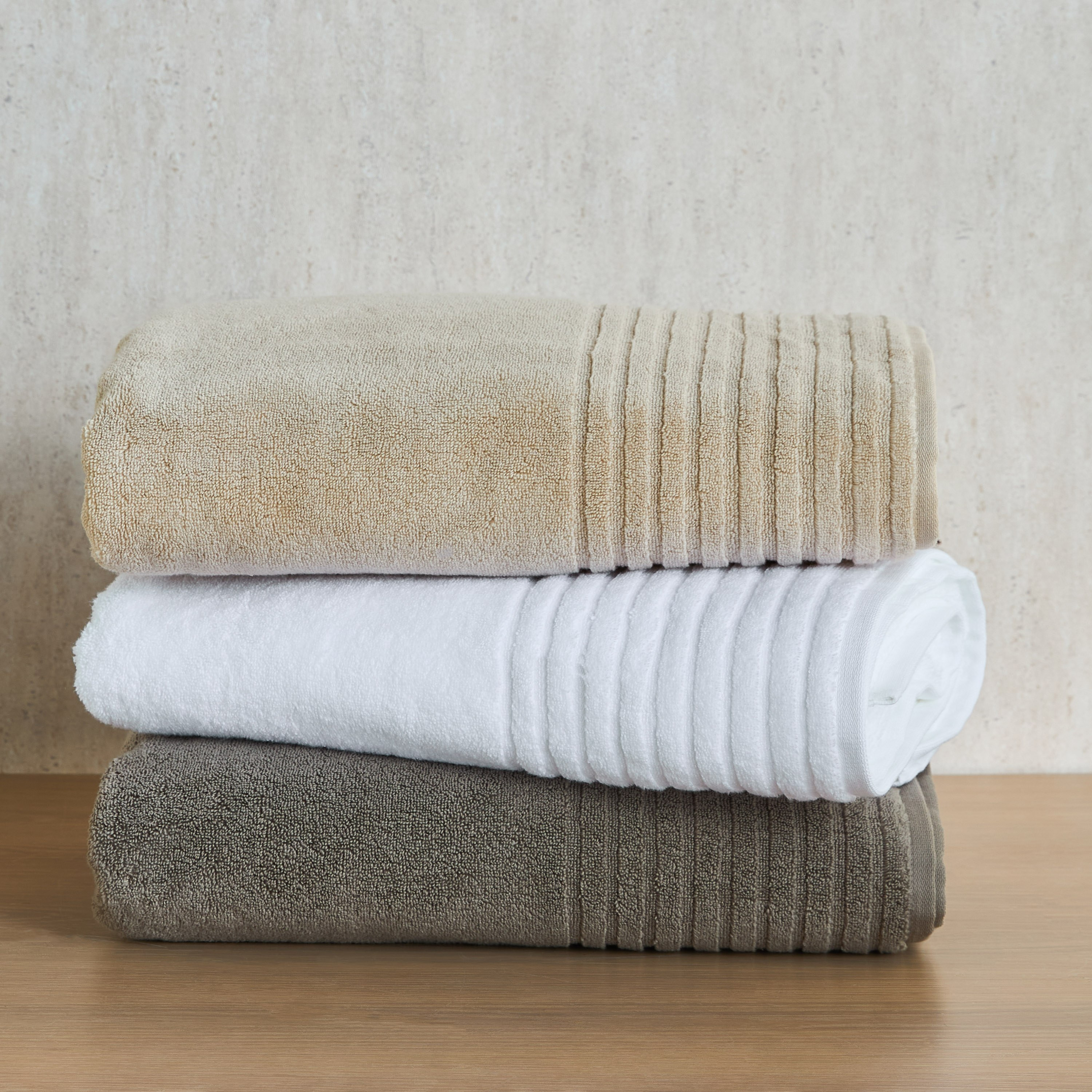 Egyptian Cotton 600 GSM Bath Sheet - 100x180 cm-household-bathandlaundry-bathlinen-towels-image-4