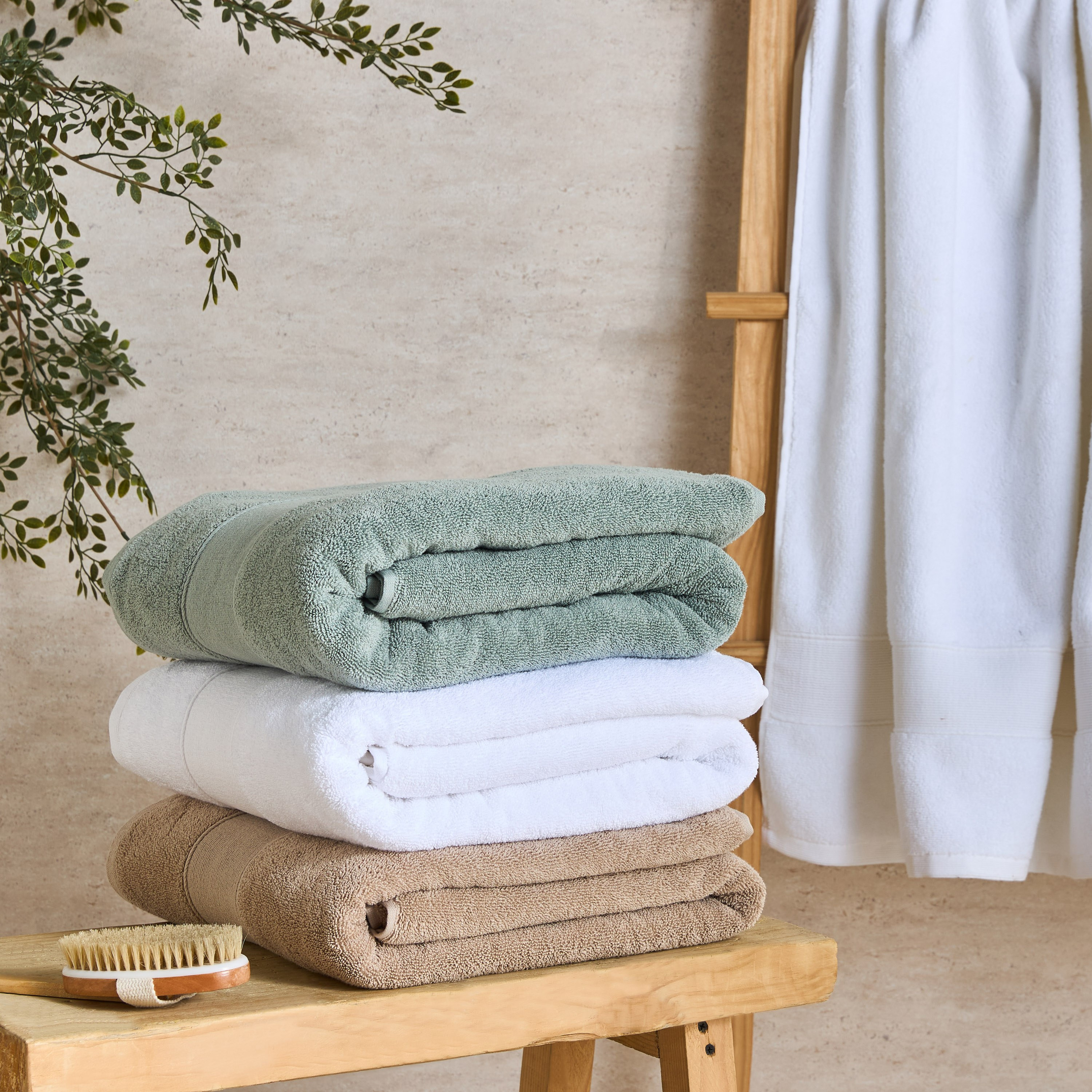 Eco 650 GSM Turkish Cotton Bath Towel - 100x180 cm-household-bathandlaundry-bathlinen-towels-image-6