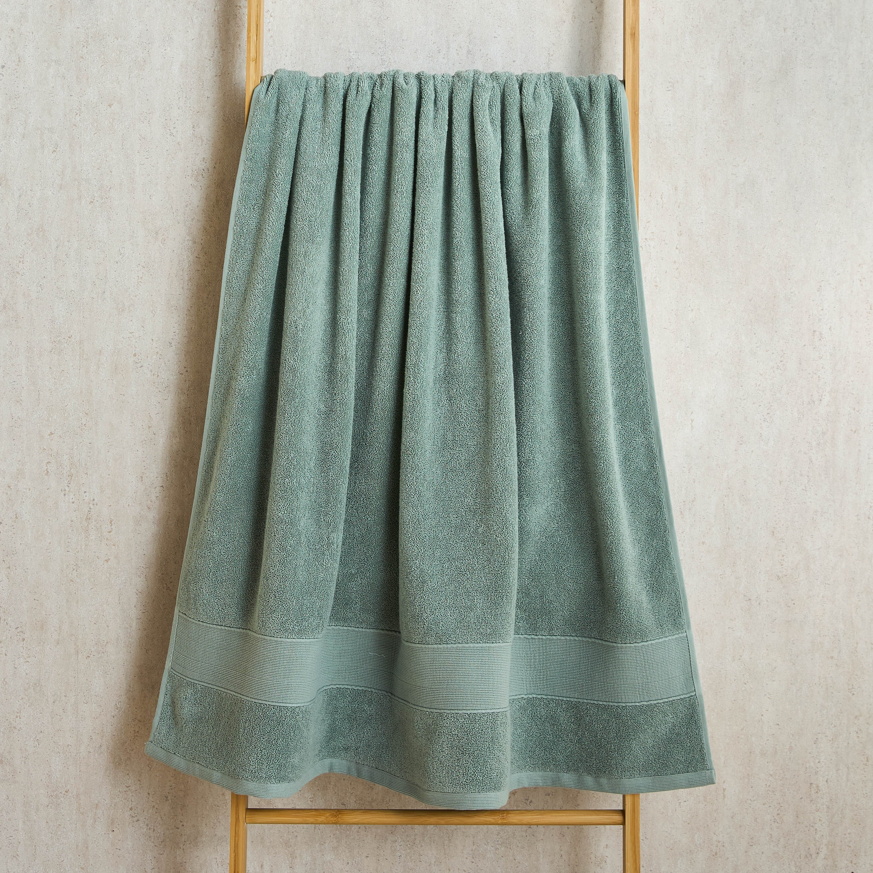 منشفة حمام قطن تركي 650 جرام/متر مربع - إيكو - 100x180 سم-household-bathandlaundry-bathlinen-towels-image-2
