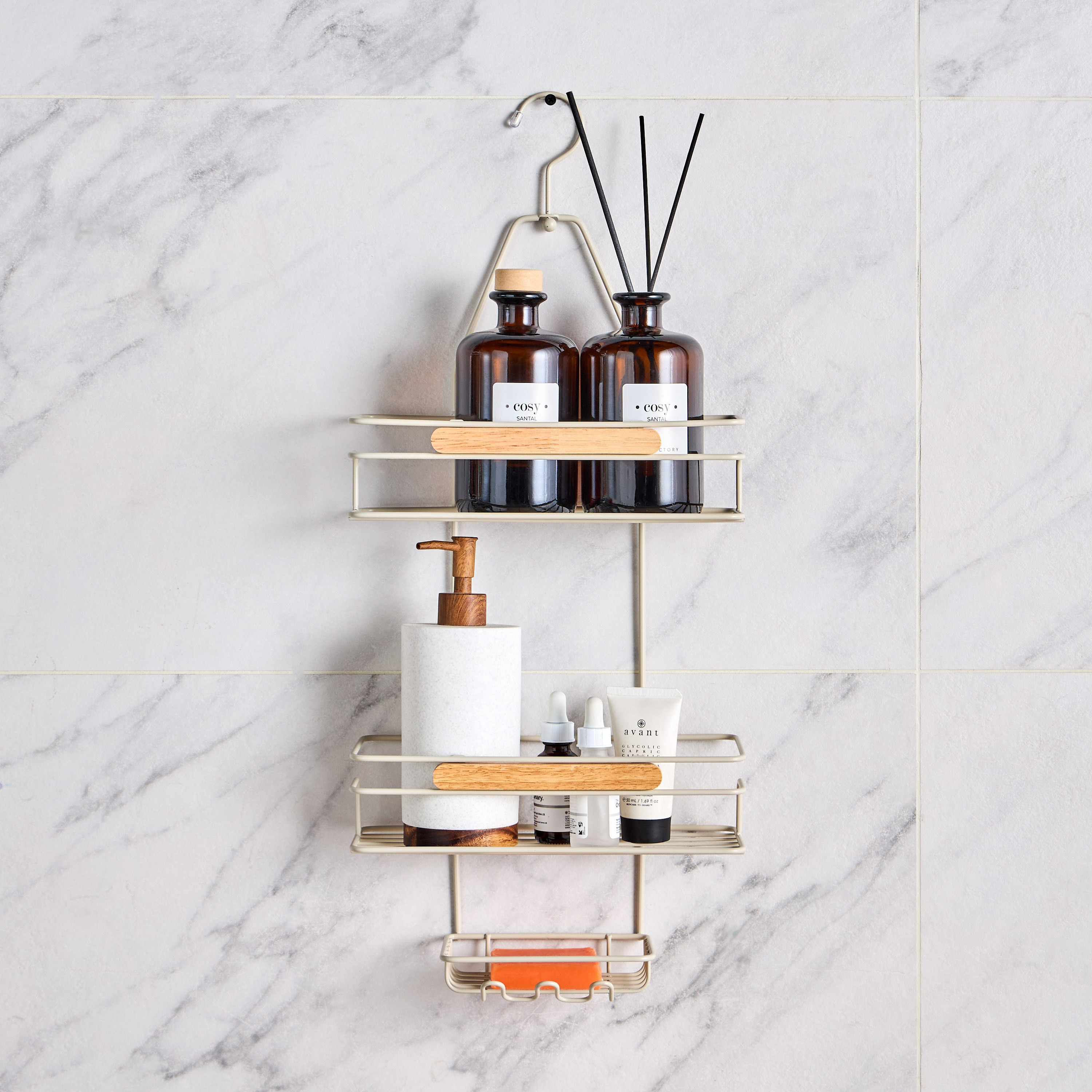 Claudia 2-Tier Shower Caddy-household-bathandlaundry-shower-showeraccessories-image-1