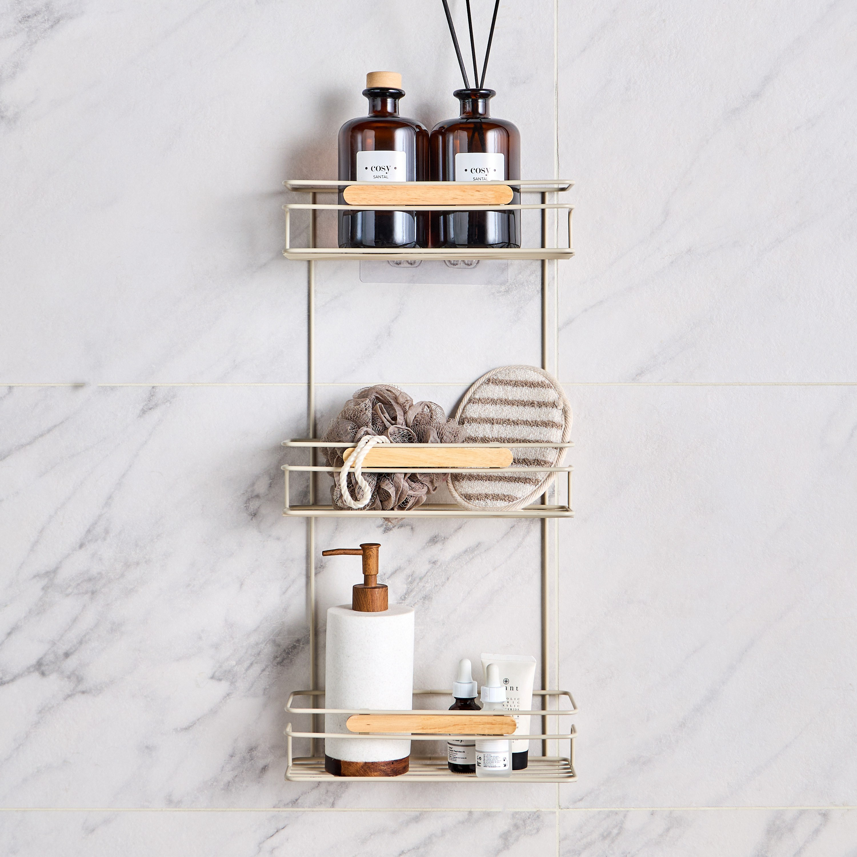 Claudia 3-Tier Shower Caddy-household-bathandlaundry-shower-showeraccessories-image-1