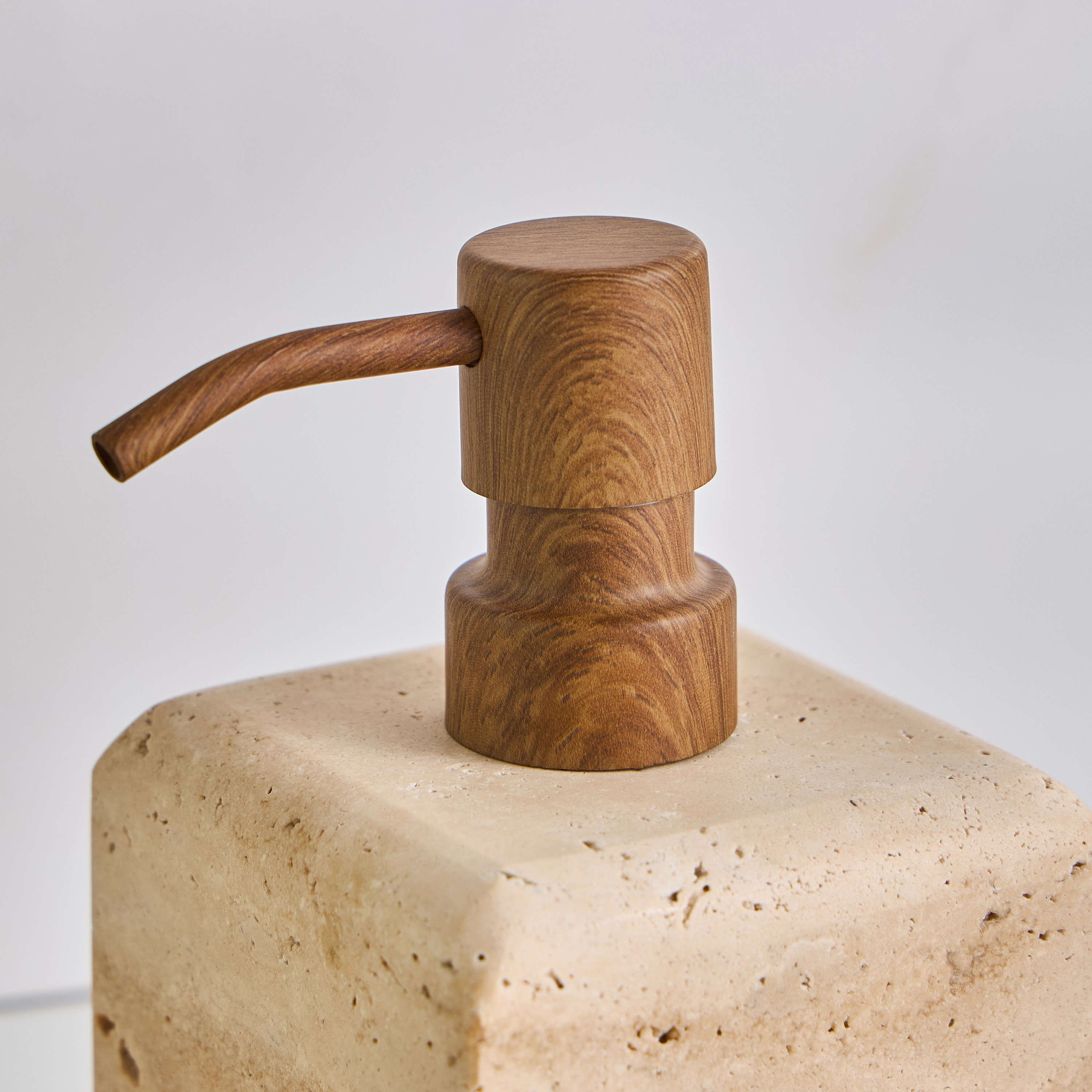 Travertine Soap Dispenser-household-bathandlaundry-bathaccessories-soapdishesanddispensers-image-2