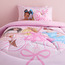 Barbie Bows Printed 5-Piece Full Comforter and Sheet Set - 160x220 cm-kids-beddingandwindows-bedding-comforters-image-2
