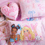 Barbie Bows Printed 5-Piece Full Comforter and Sheet Set - 160x220 cm-kids-beddingandwindows-bedding-comforters-image-3