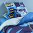 طقم لحاف وشرشف كامل 5 قطع بطبعات - مغامرات باتمان - 160x220 سم-kids-beddingandwindows-bedding-comforters-image-7